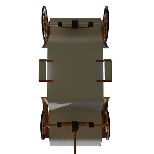 Wedding Chaise 3D model 6
