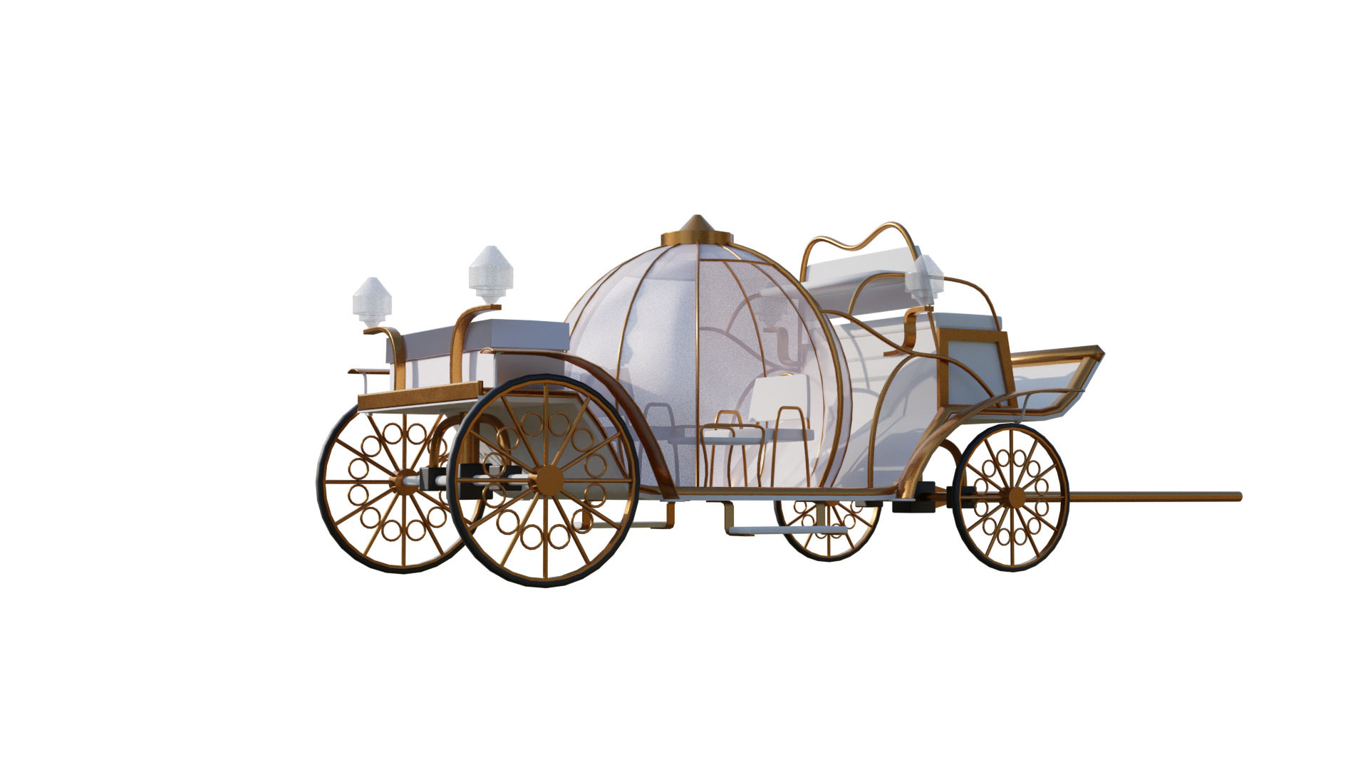 Wedding Chaise 3D model_30