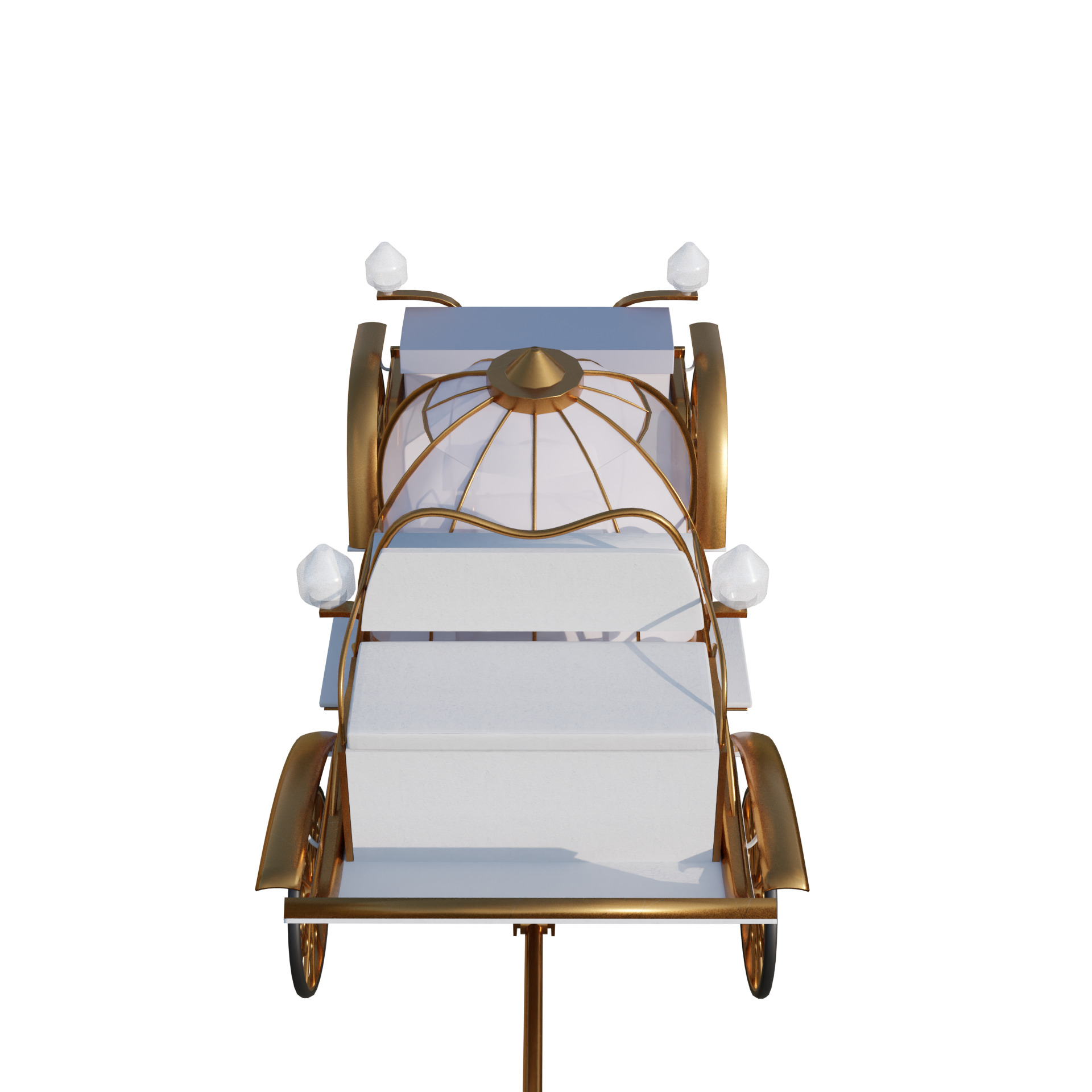 Wedding Chaise 3D model_6