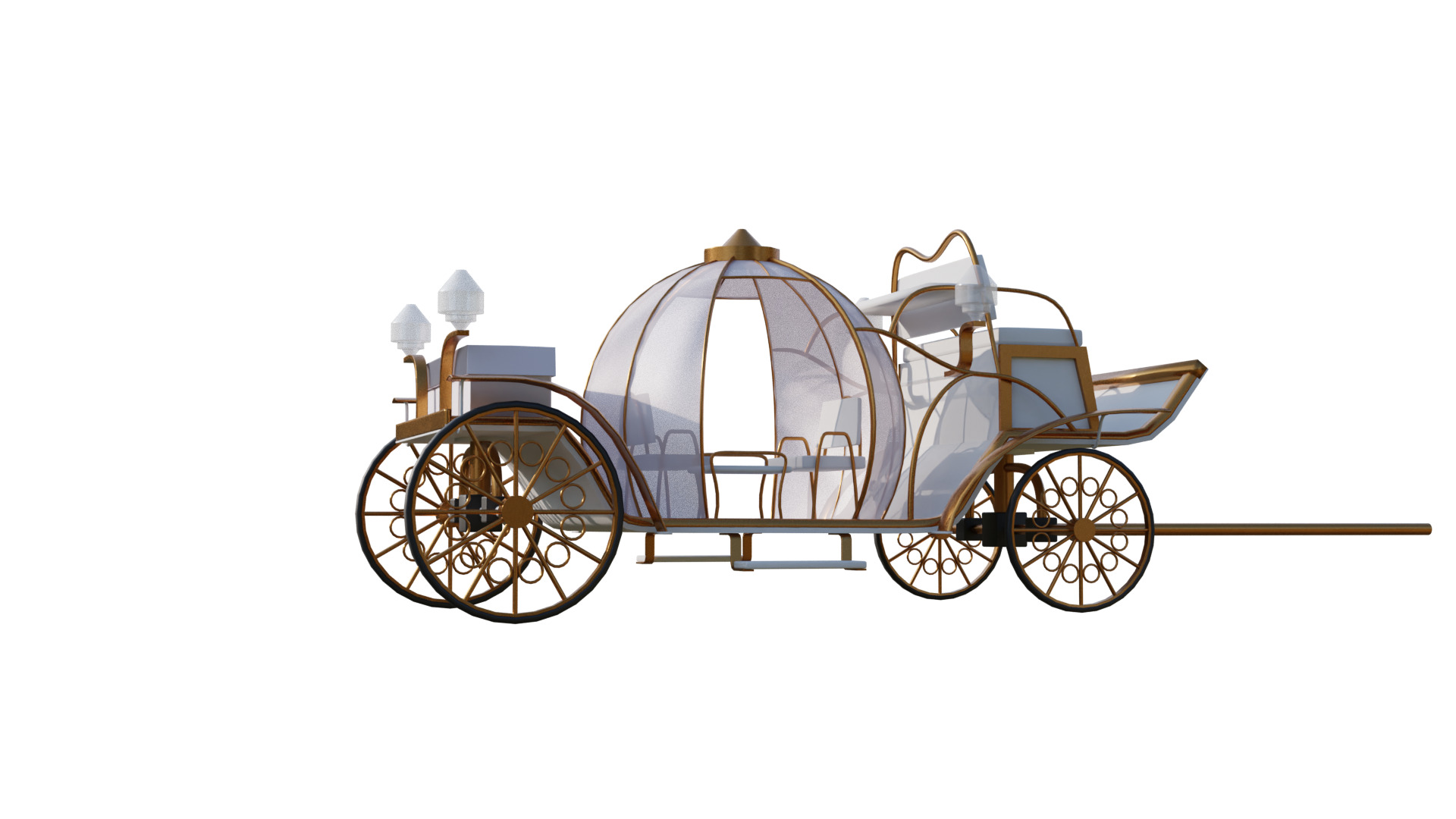 Wedding Chaise 3D model_29