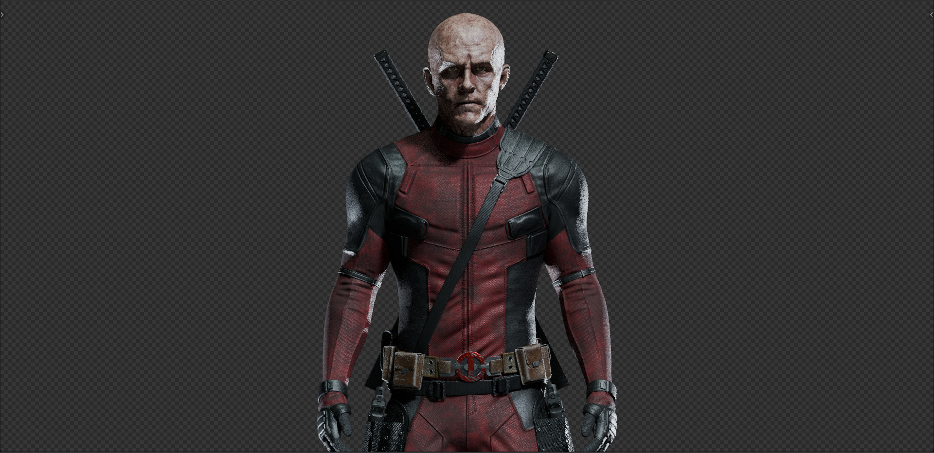 Deadpool from Deadpool 2 3D model rigged | CGTrader