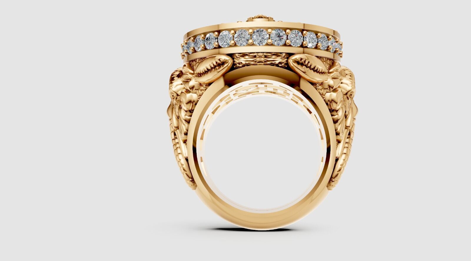 Elephant Ring 3D print model_3