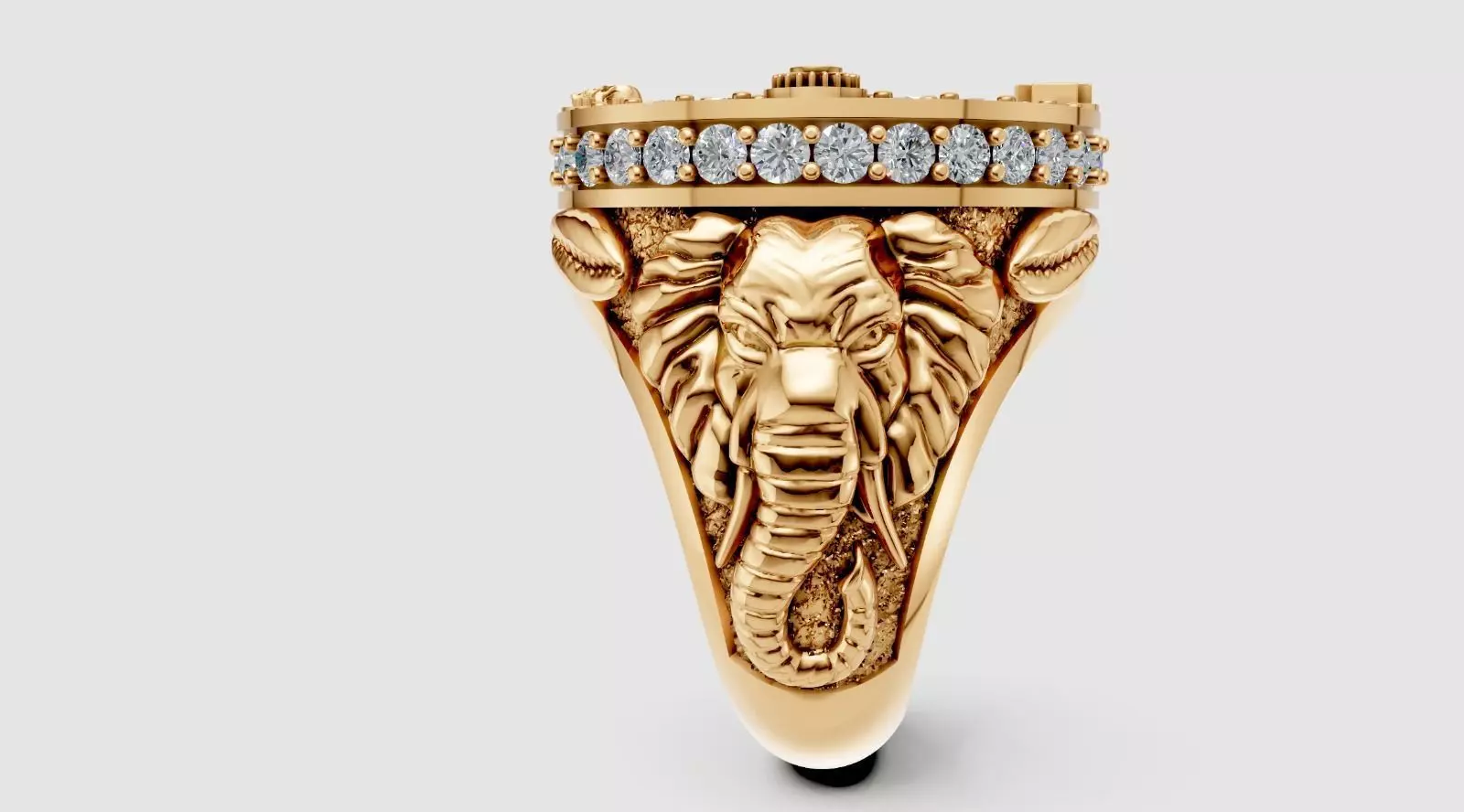 Elephant Ring 3D print model_0