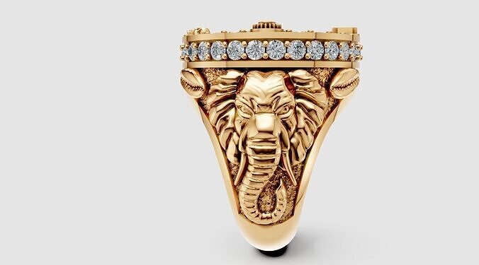 Elephant Ring 3D print model
