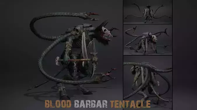 Blood Barbar Tentacle