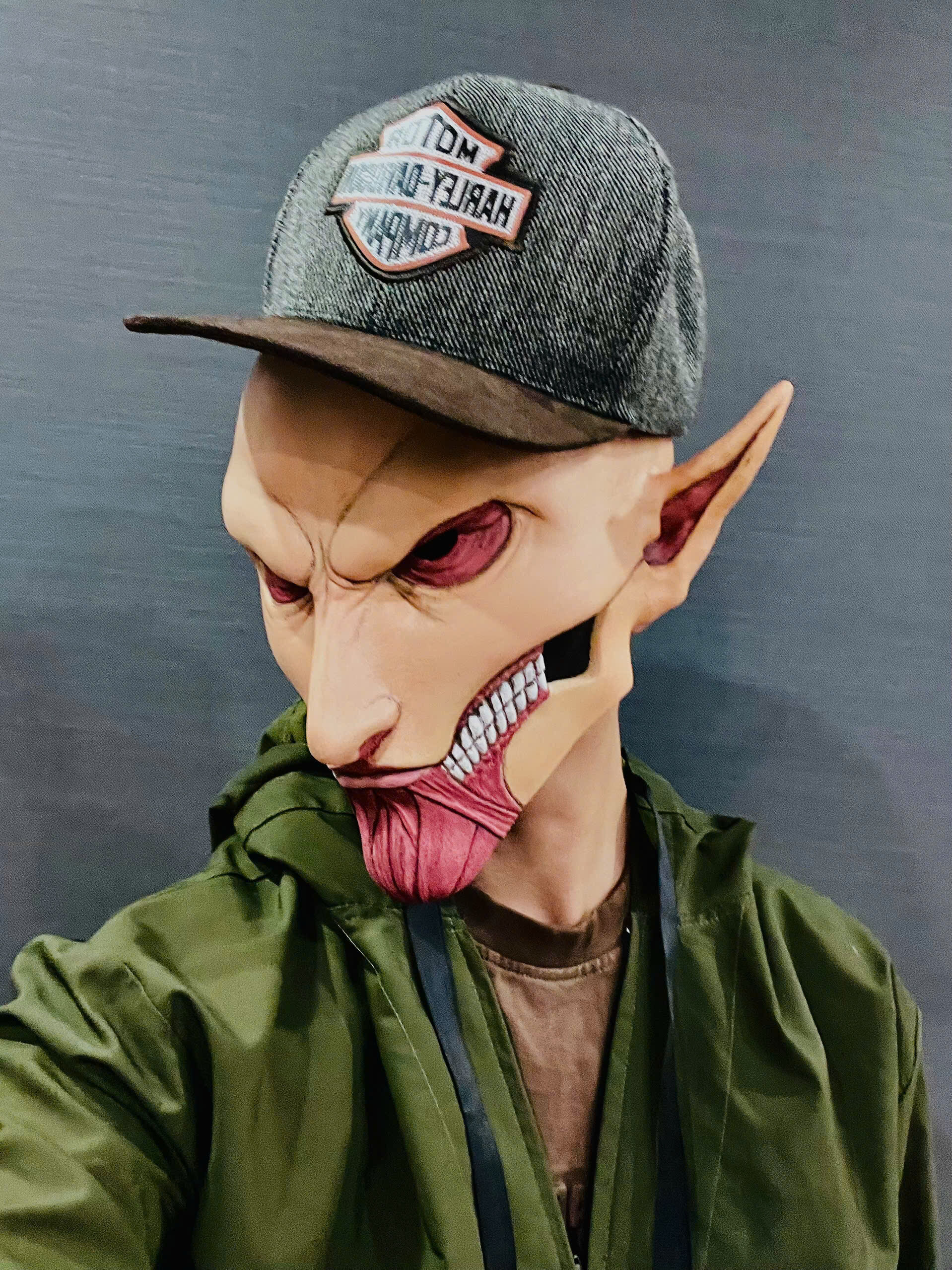 Eren Final Form Head Wearable - No Hair - Attack On Titan 3D print model_6