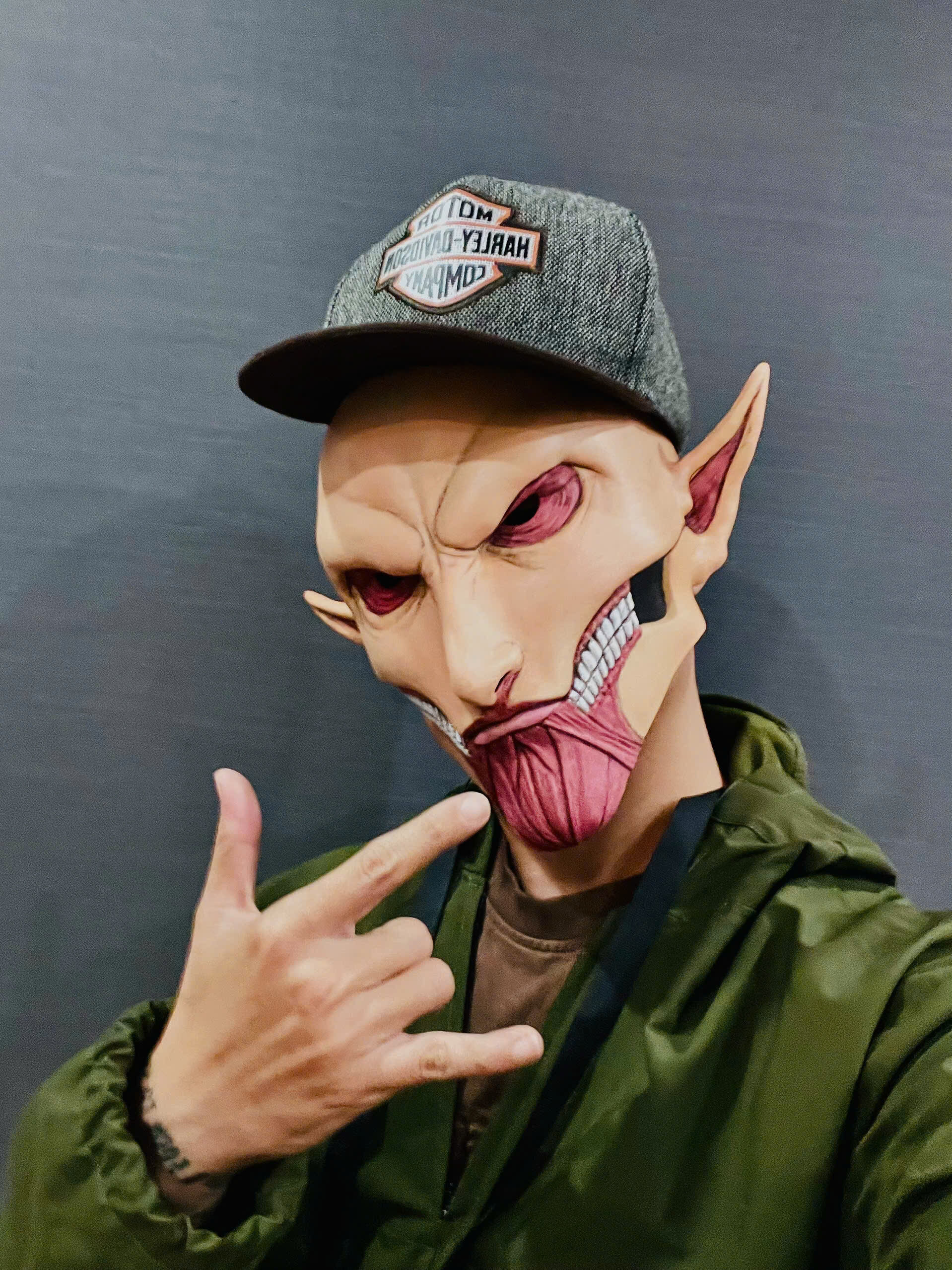 Eren Final Form Head Wearable - No Hair - Attack On Titan 3D print model_7