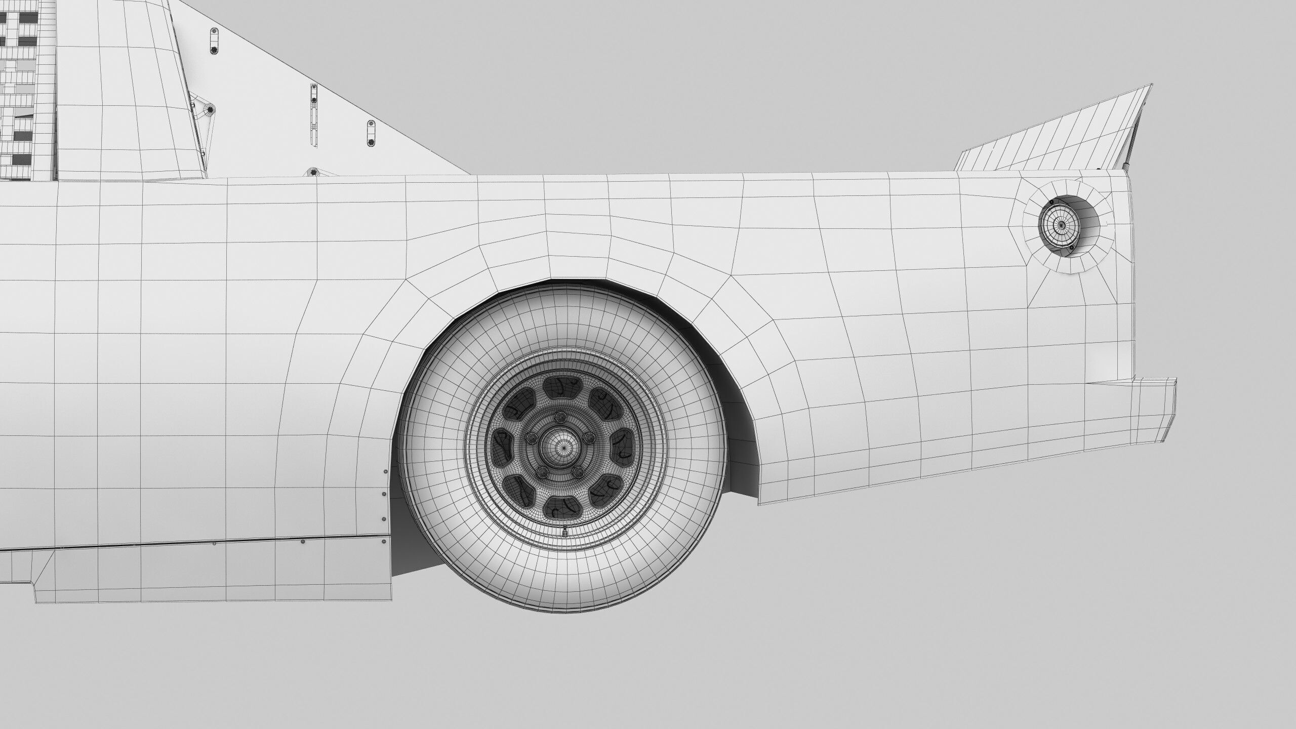 Truck Nascar F-150 2025 Template 3D model_24