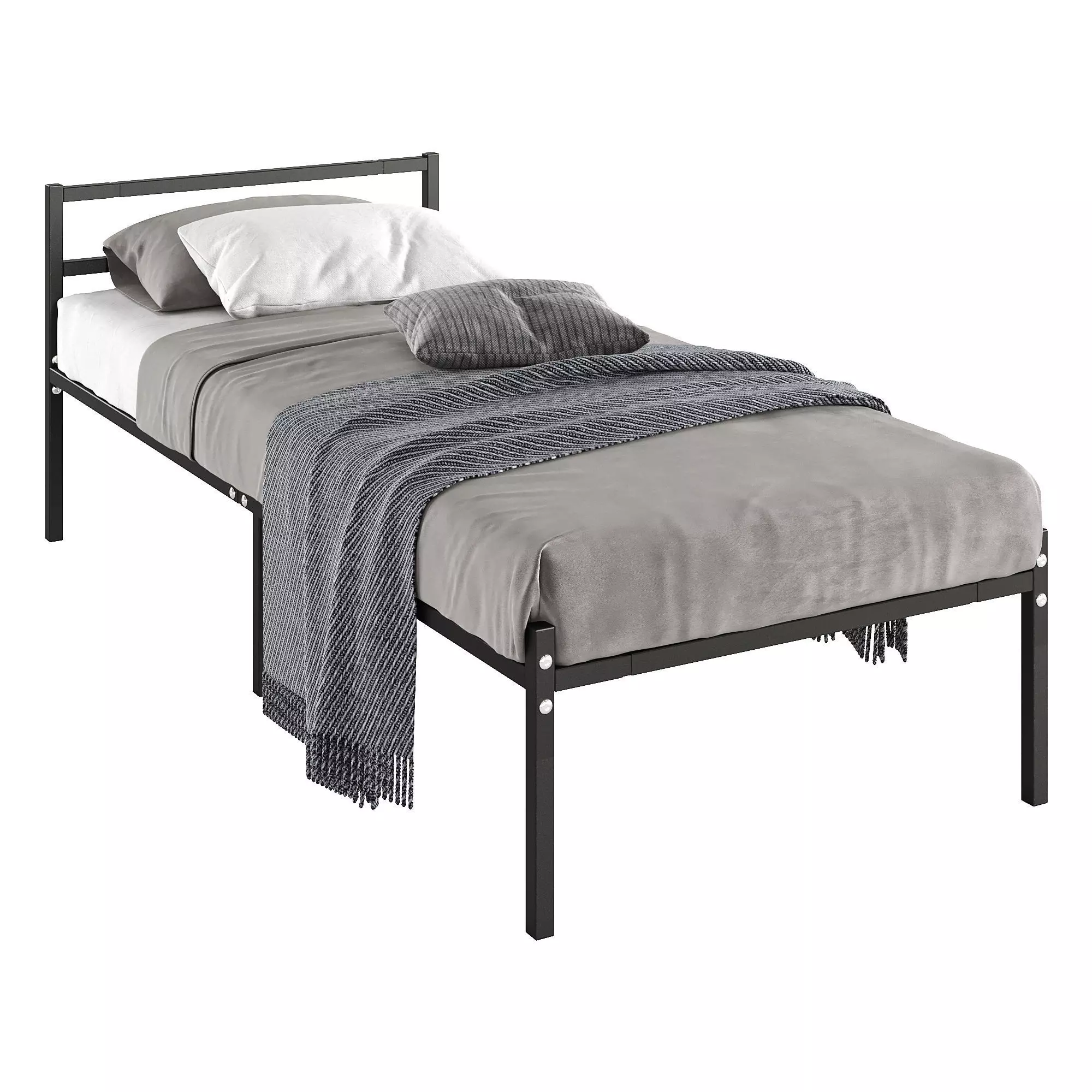 Loft Compact Bed  3D model_0