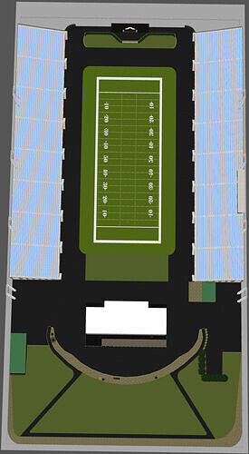 Hersheypark Stadium 3D model