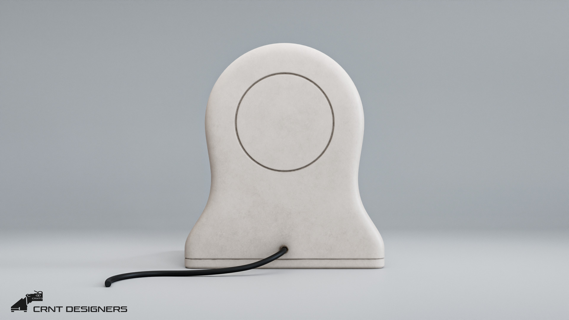 Desktop Terminal - Retro Computer 3D model_12