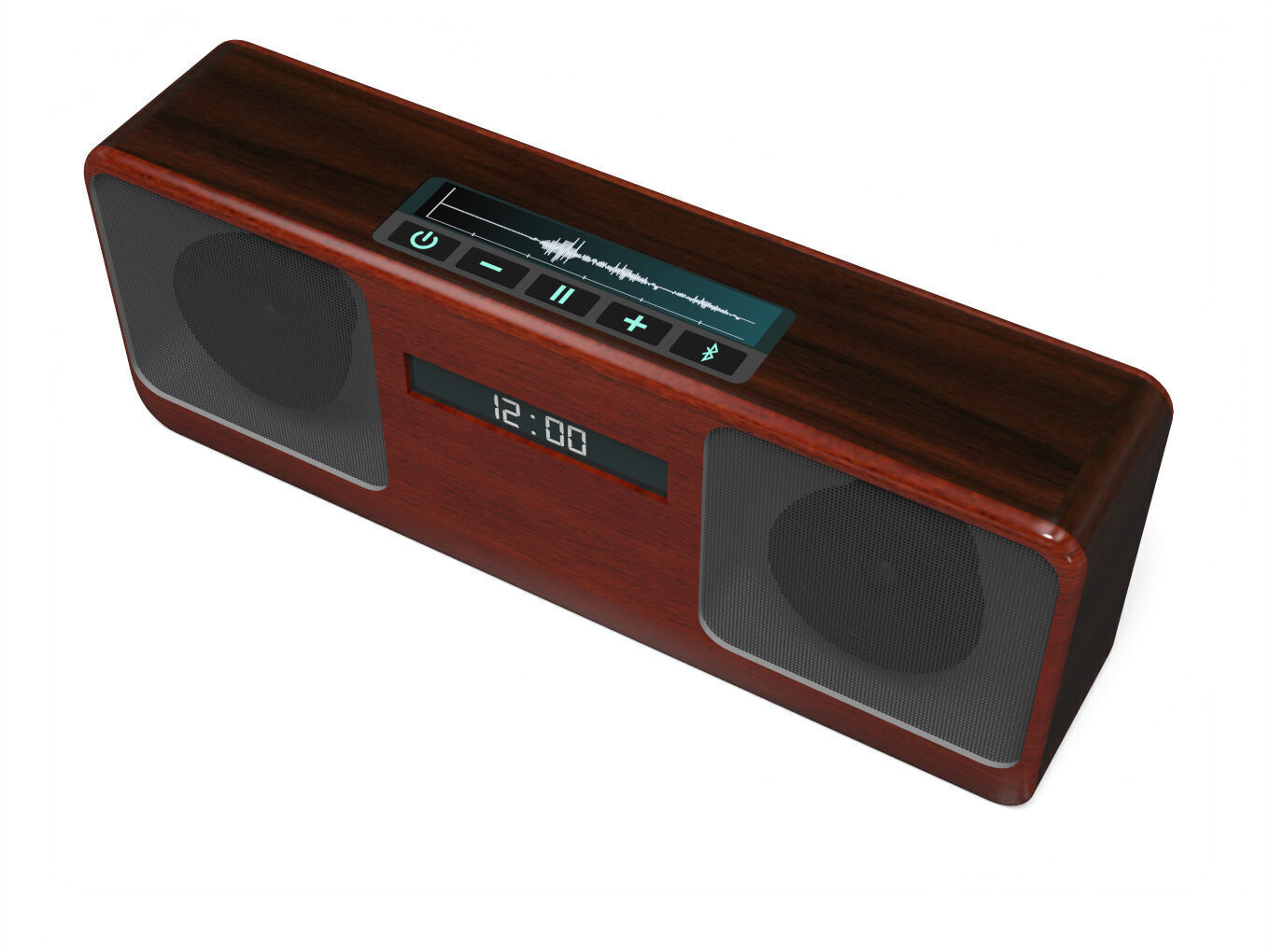 bluetooth speaker 3D model_3