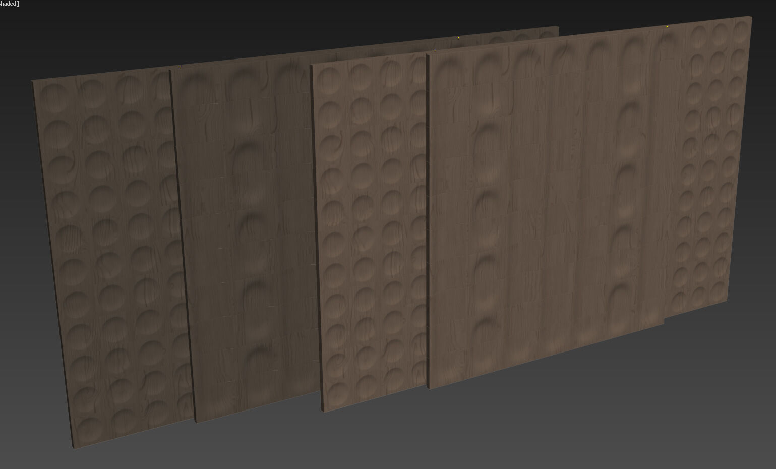 Decorative V23 Wall Panels 3D model_6