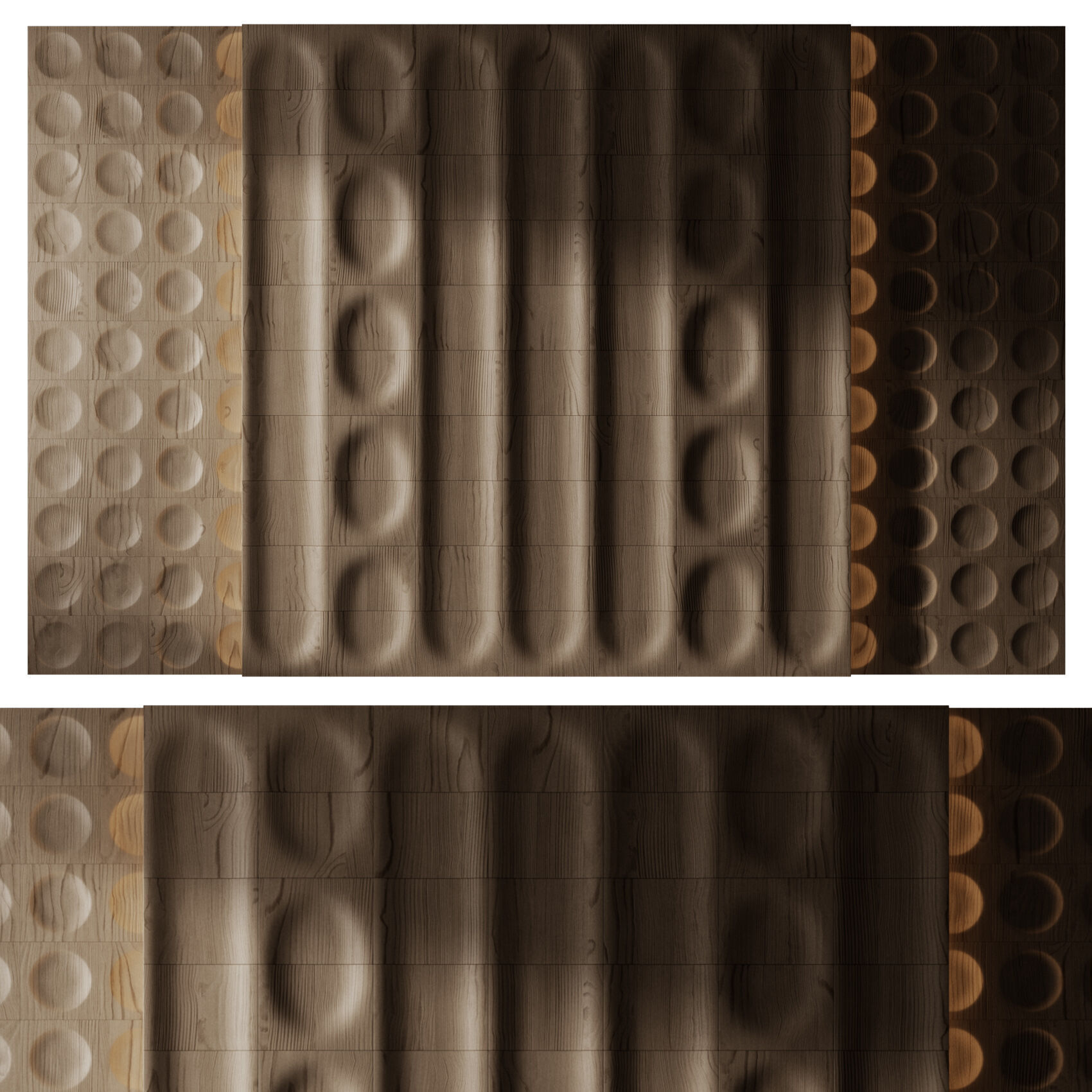 Decorative V23 Wall Panels 3D model_4