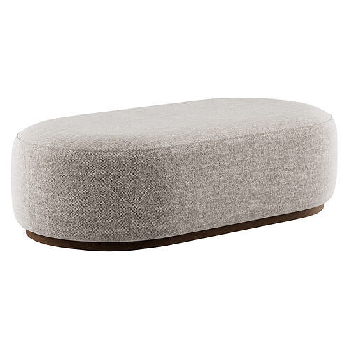 Hamilton Ottoman By Verellen 3D model 2