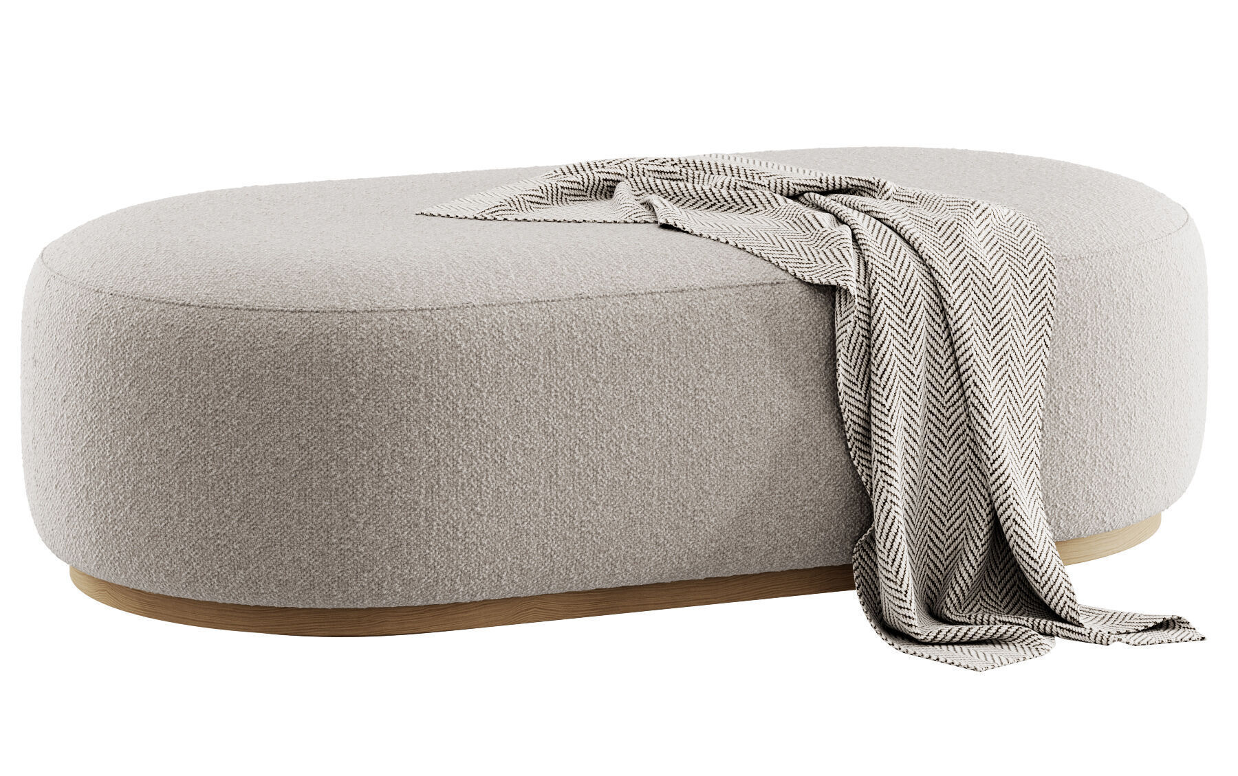 Hamilton Ottoman By Verellen 3D model_8