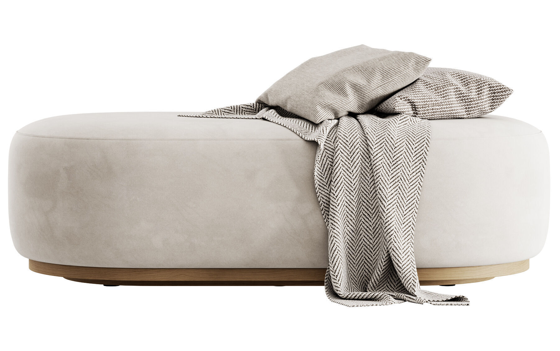 Hamilton Ottoman By Verellen 3D model_11