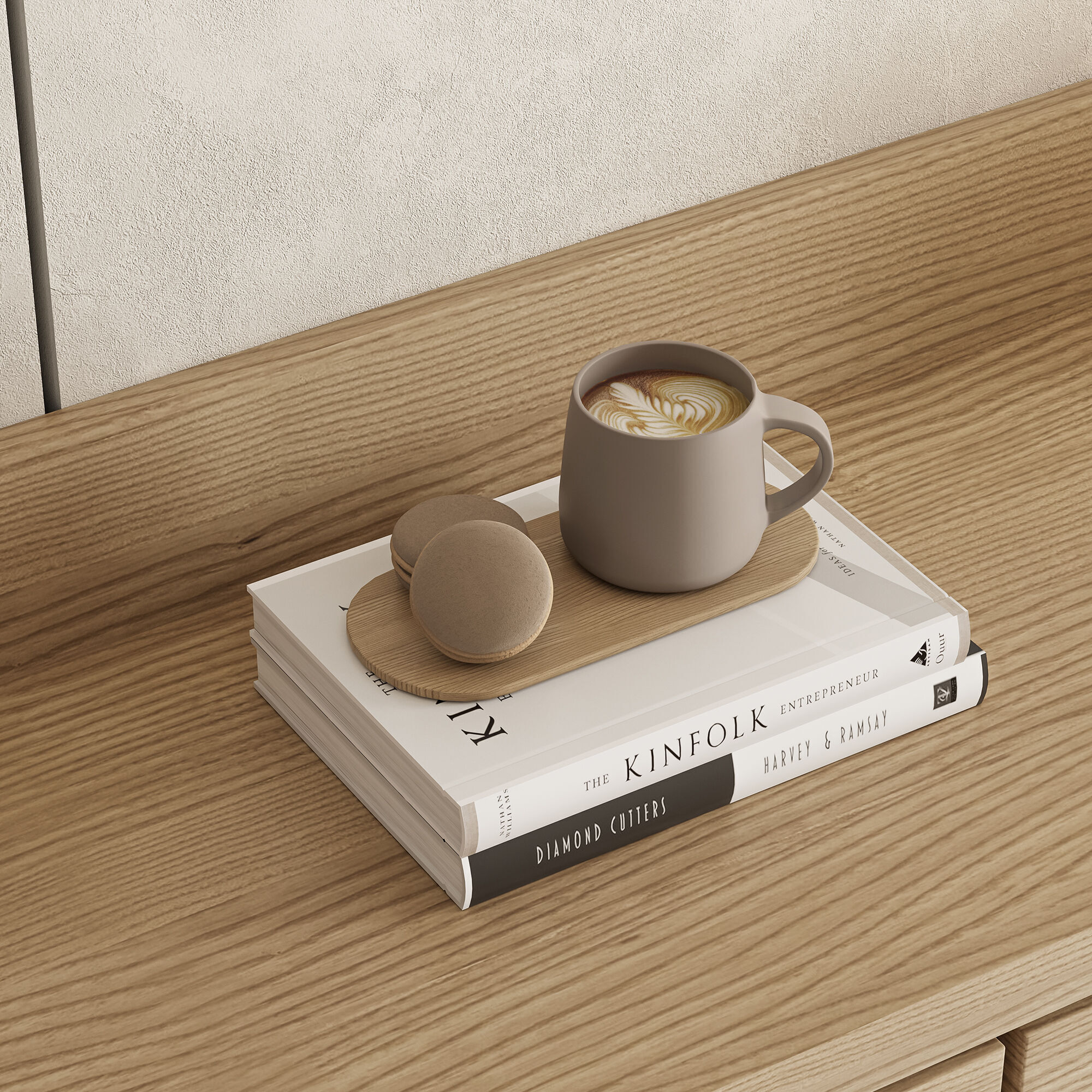 Bedroom Furniture Composition 16 3D model_4