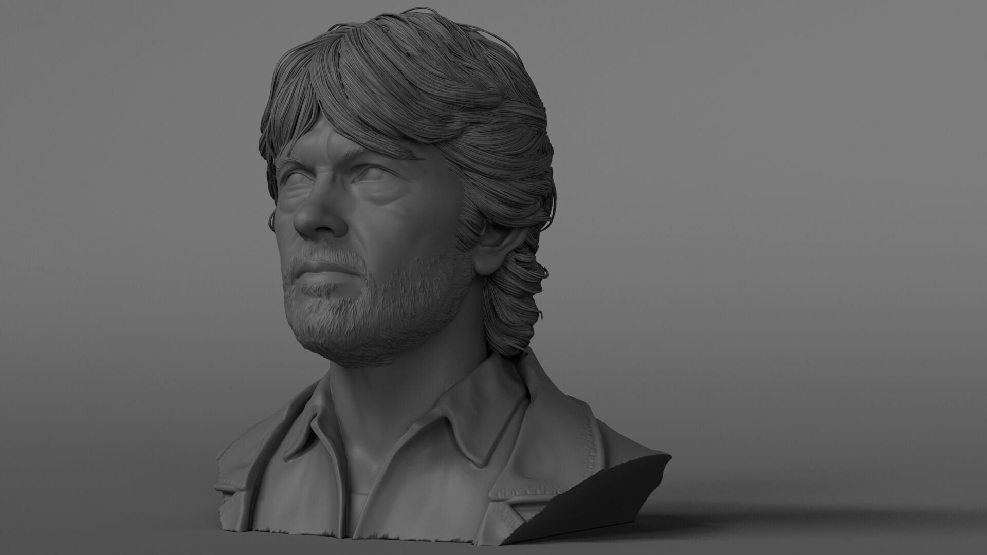 Tom Skerritt - Dallas - Alien 3D print model_1