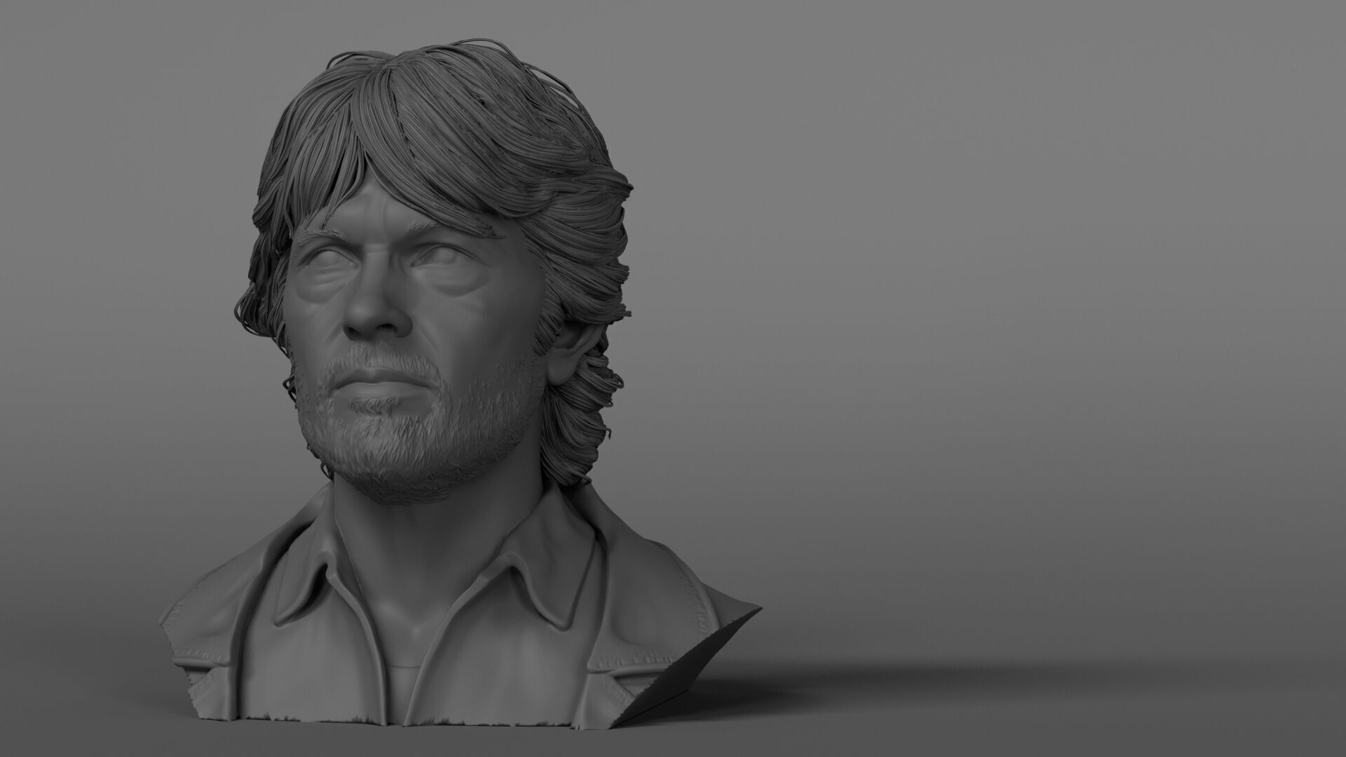 Tom Skerritt - Dallas - Alien 3D print model_3