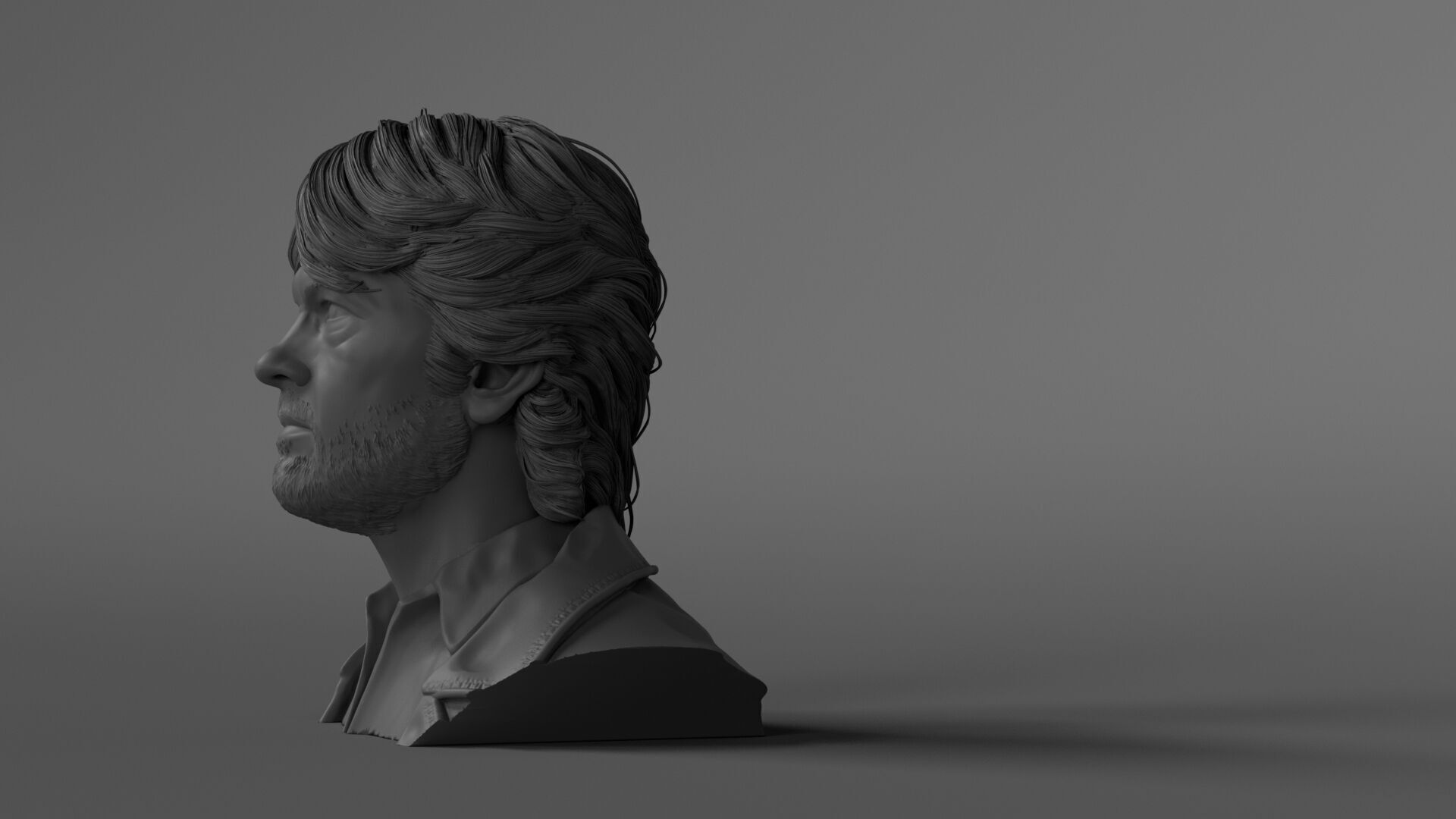 Tom Skerritt - Dallas - Alien 3D print model_2