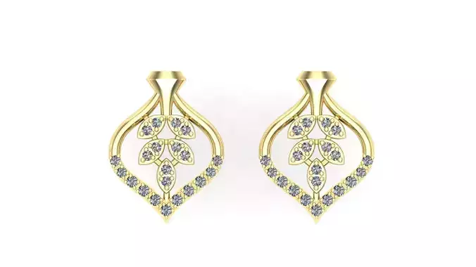 diamond stud earrings