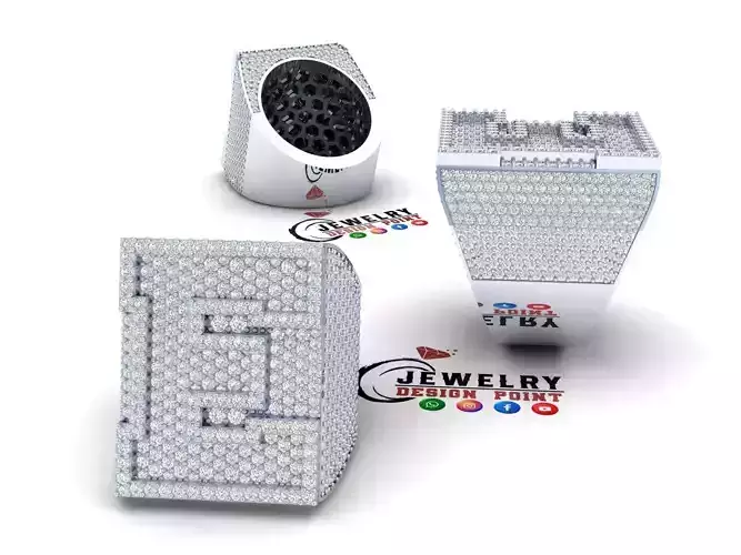 Custom Initial A to Z Letter Diamond Ring -  Alphabet Rings