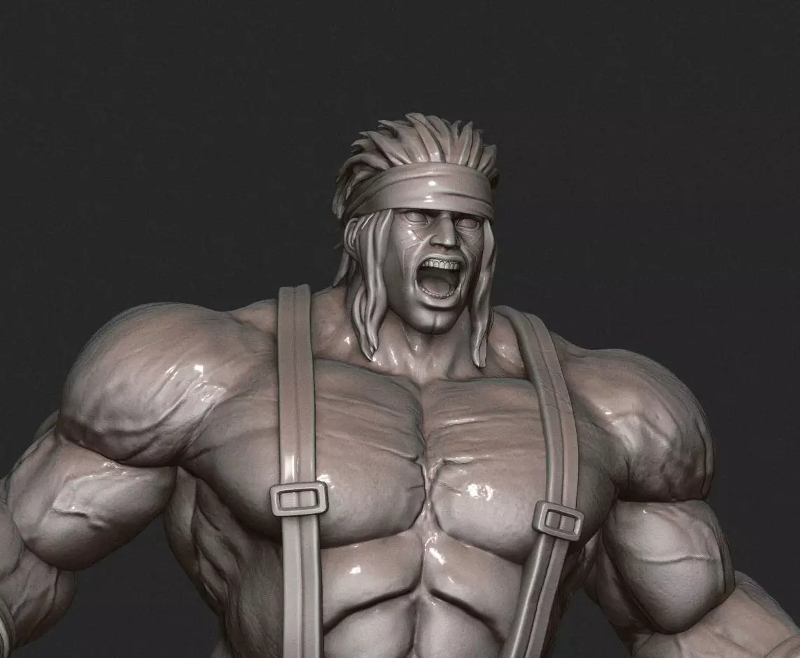StreetFighterAlex 3D print model