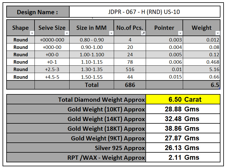 Custom Initial A to Z Letter Diamond Ring - Alphabet Rings 3D print model_18
