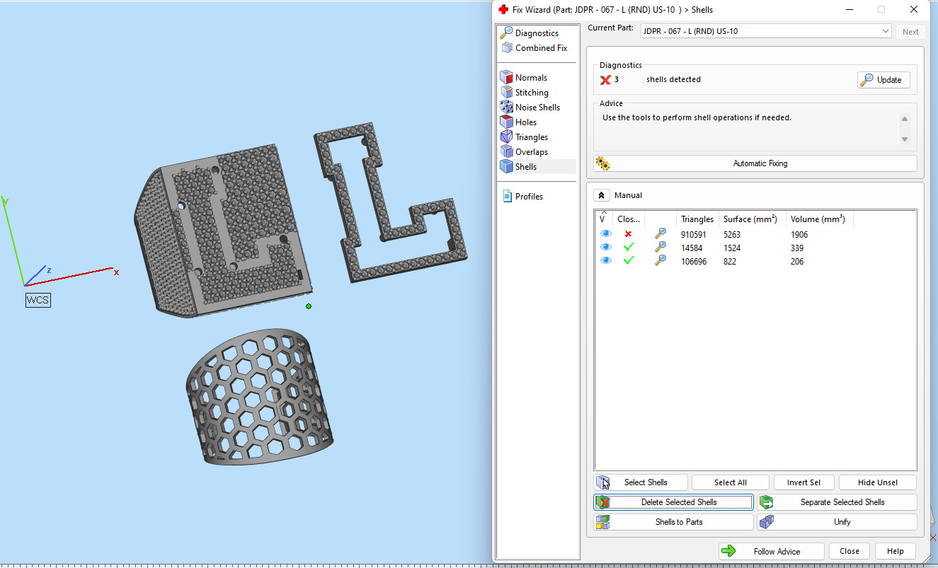 Custom Initial A to Z Letter Diamond Ring -  Alphabet Rings 3D print model_19