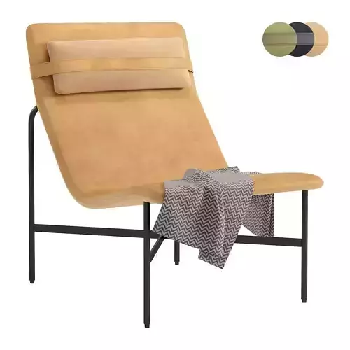 Deep Thoughts Leather Lounge Chair