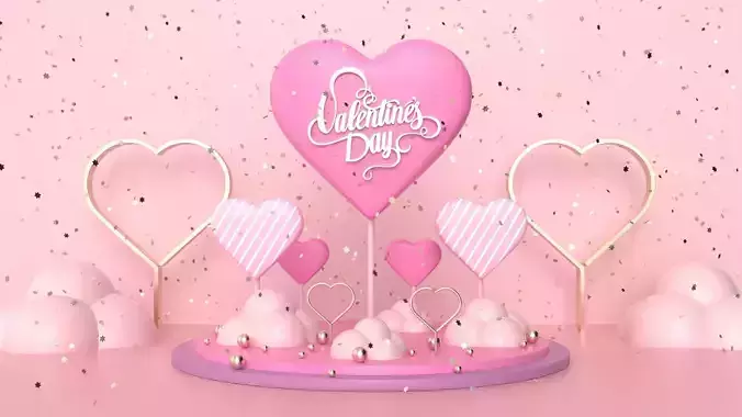 Valentines day 2025 3D model