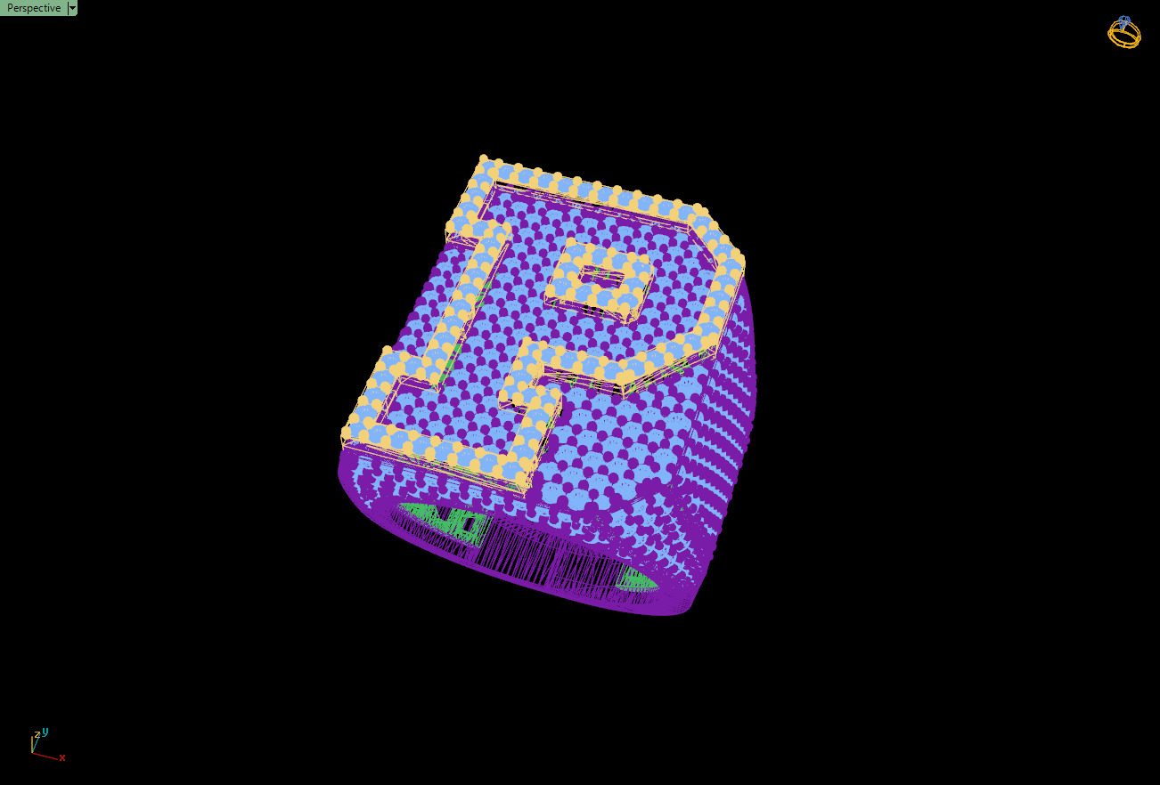 Custom Initial A to Z Letter Diamond Ring - Alphabet Rings 3D print model_14