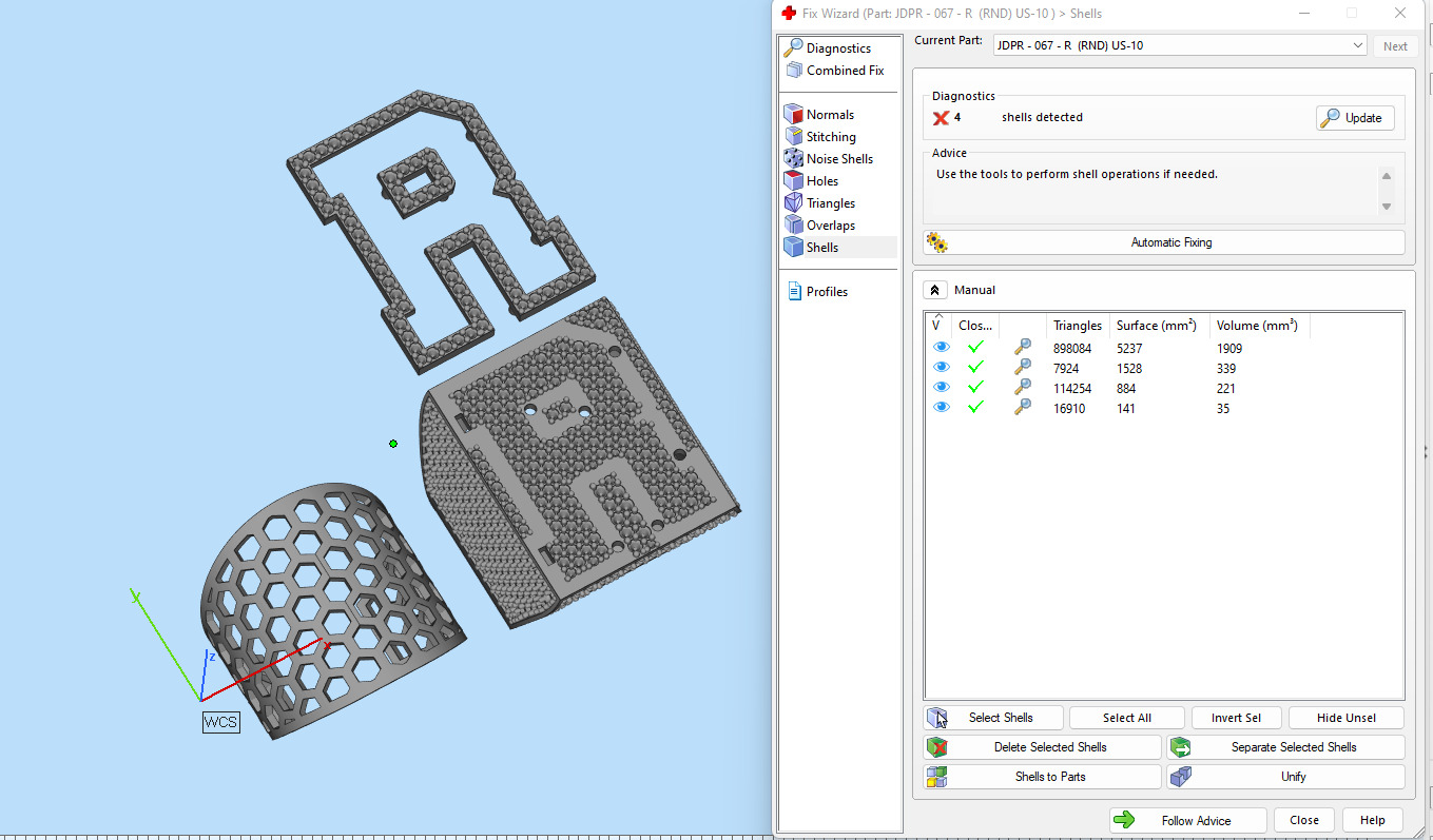 Custom Initial A to Z Letter Diamond Ring -  Alphabet Rings 3D print model_20