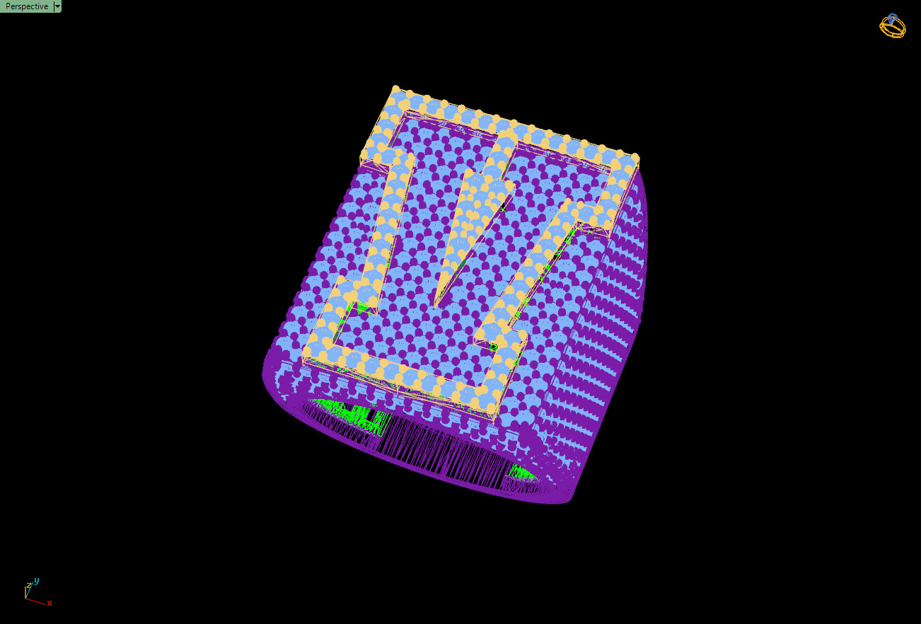 Custom Initial A to Z Letter Diamond Ring -  Alphabet Rings 3D print model_14