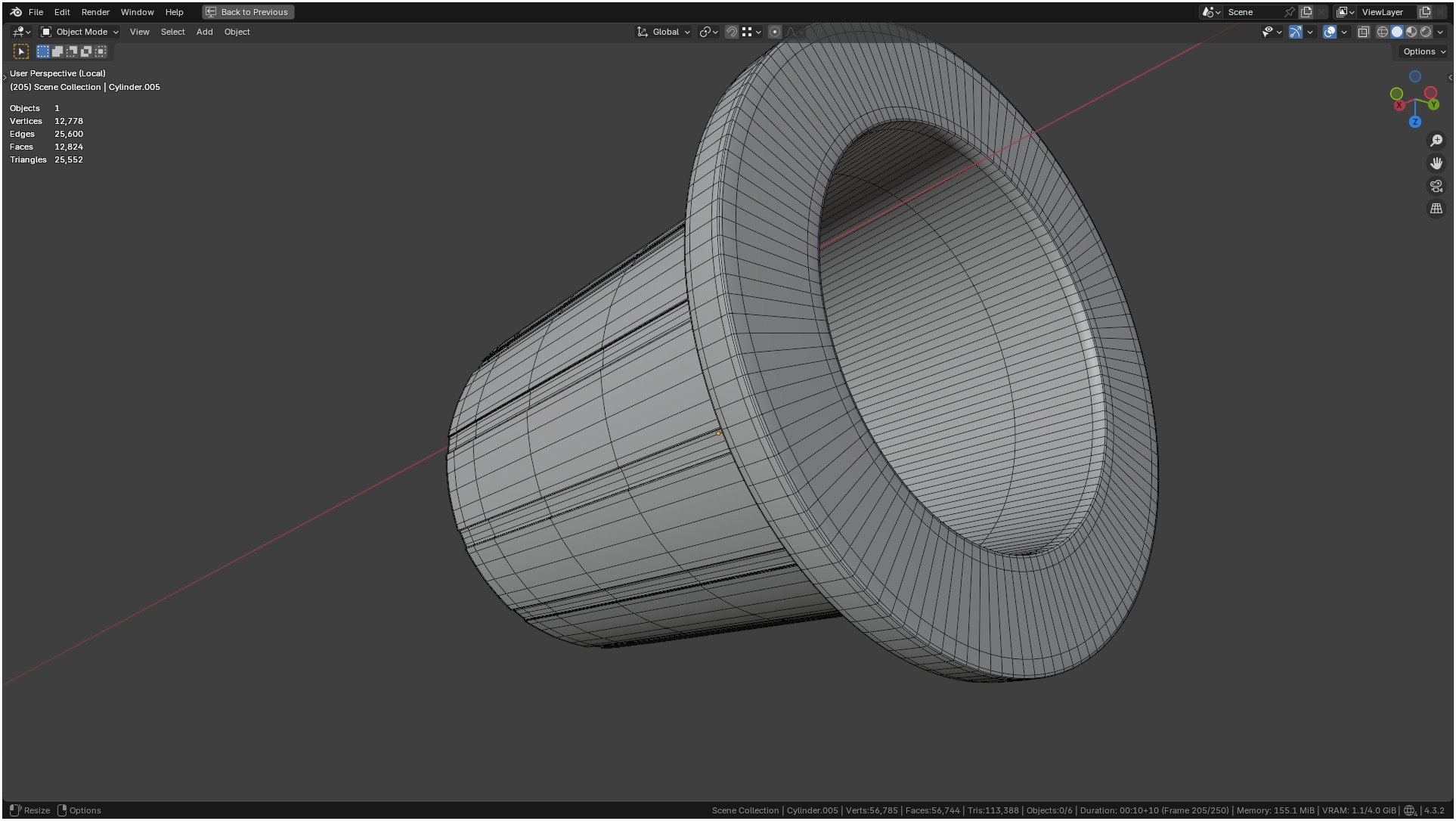 Insulin Syringe 03 mL 3D model_47