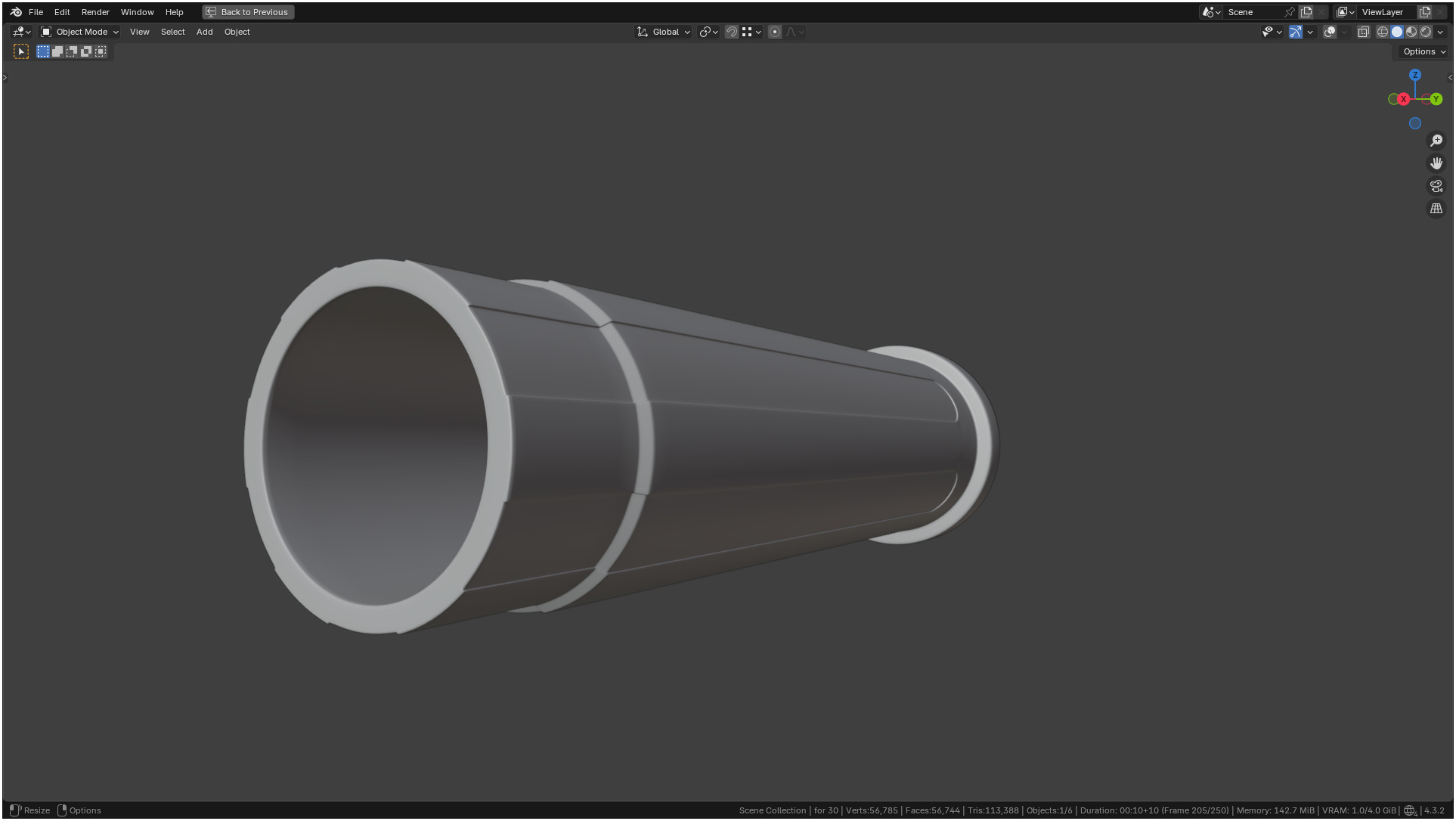 Insulin Syringe 03 mL 3D model_18