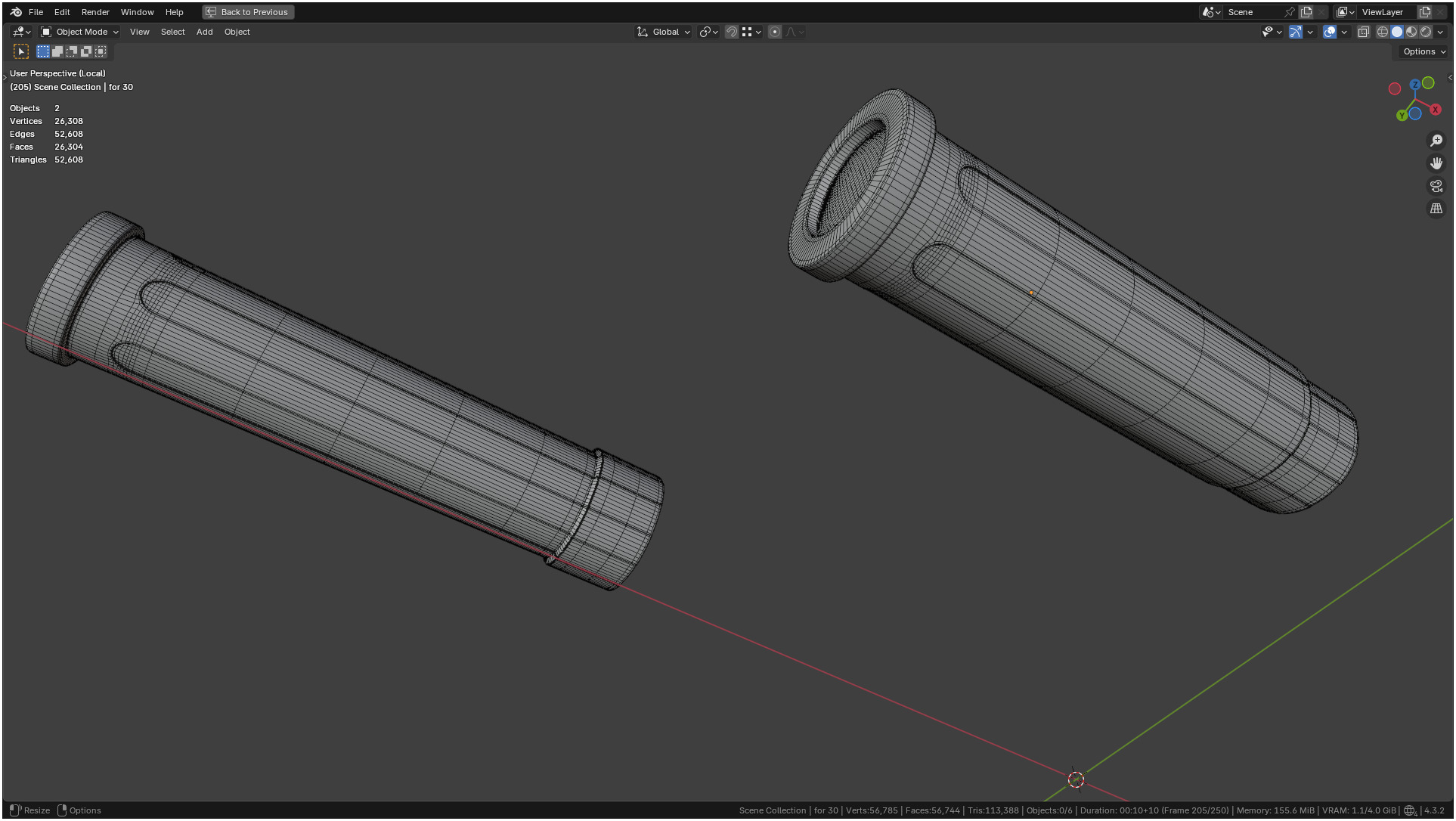 Insulin Syringe 03 mL 3D model_42