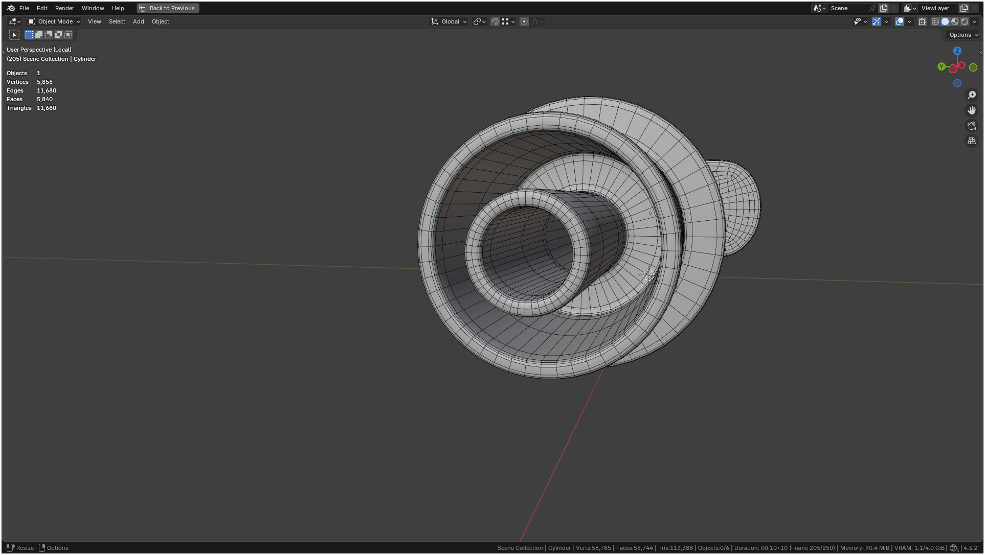 Insulin Syringe 03 mL 3D model_24