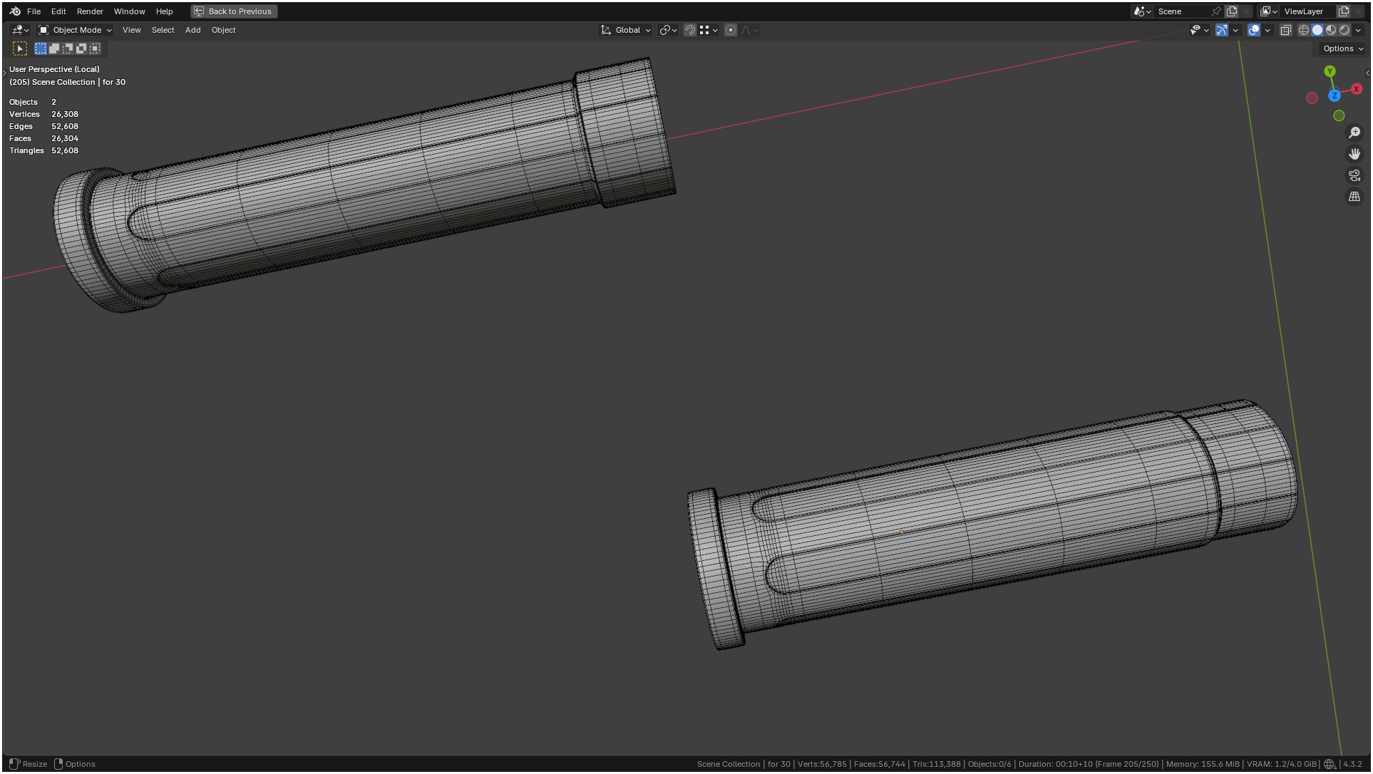 Insulin Syringe 03 mL 3D model_45