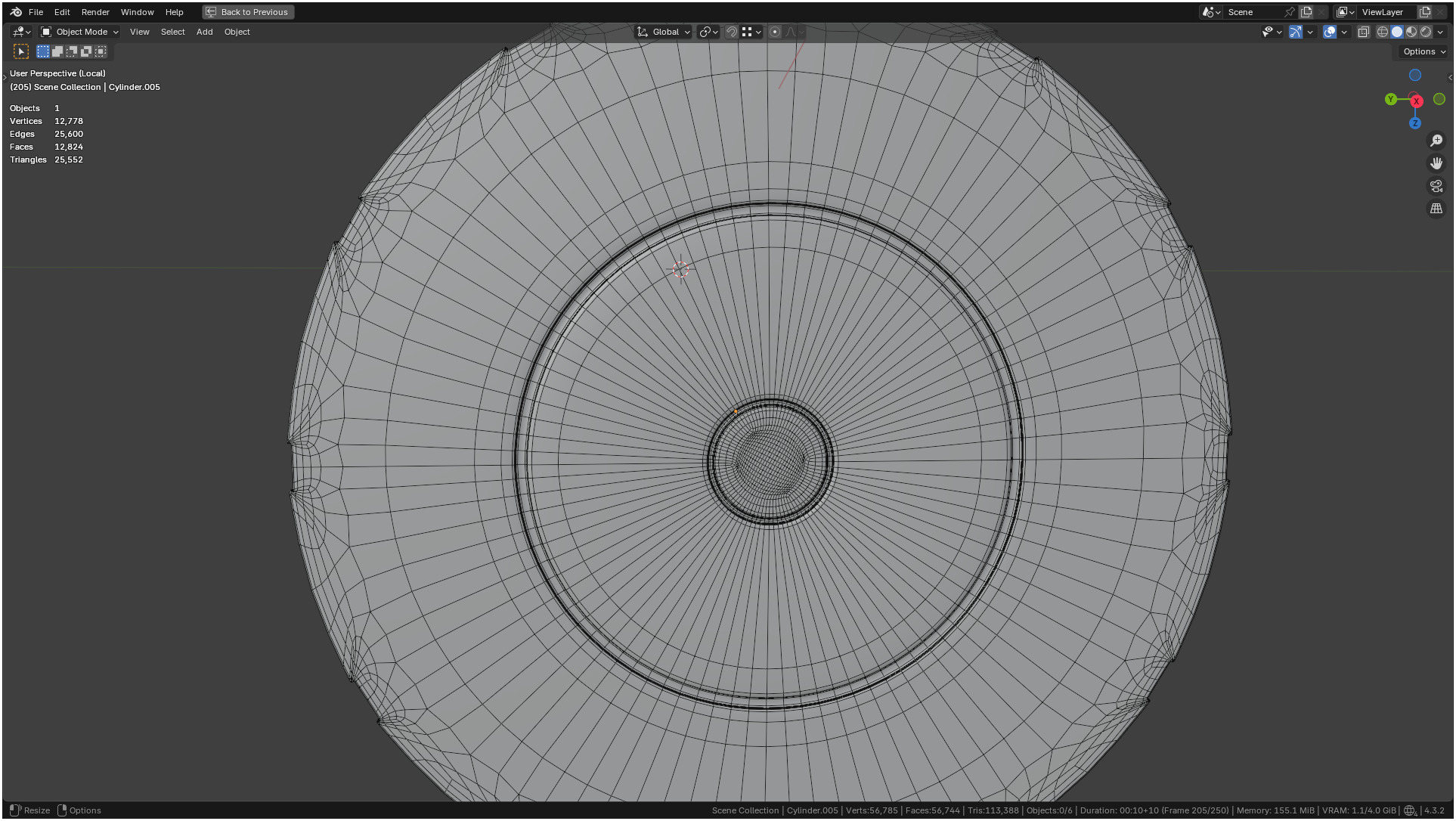 Insulin Syringe 03 mL 3D model_55