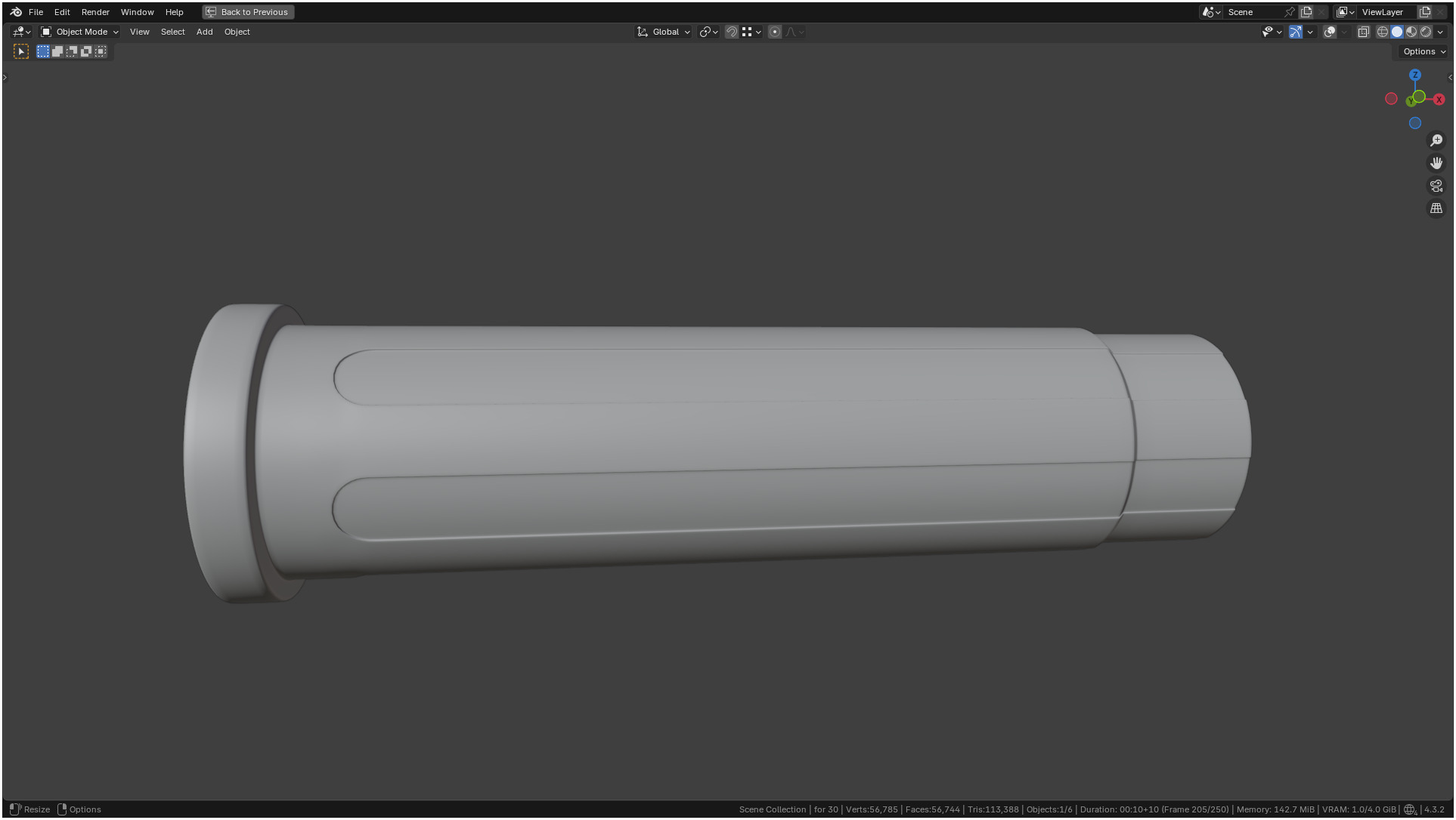 Insulin Syringe 03 mL 3D model_10