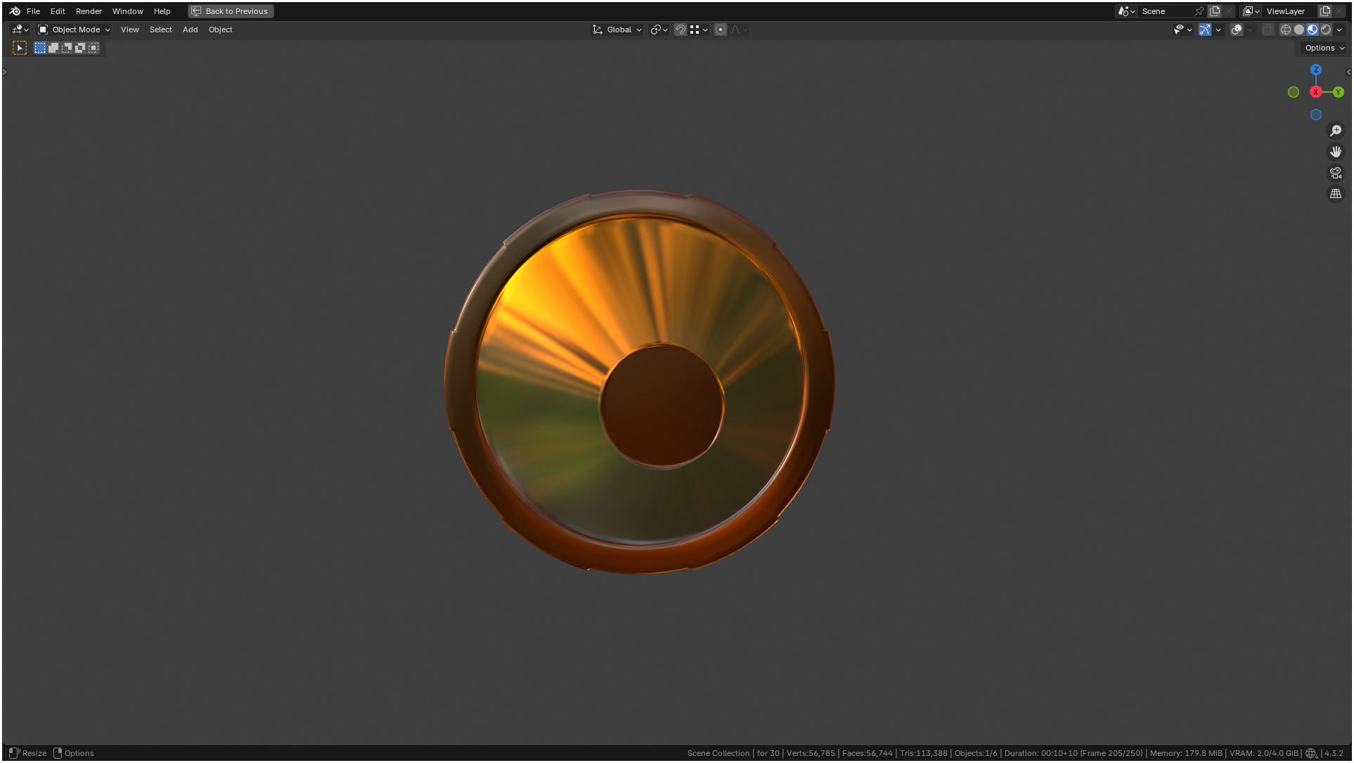 Insulin Syringe 03 mL 3D model_17