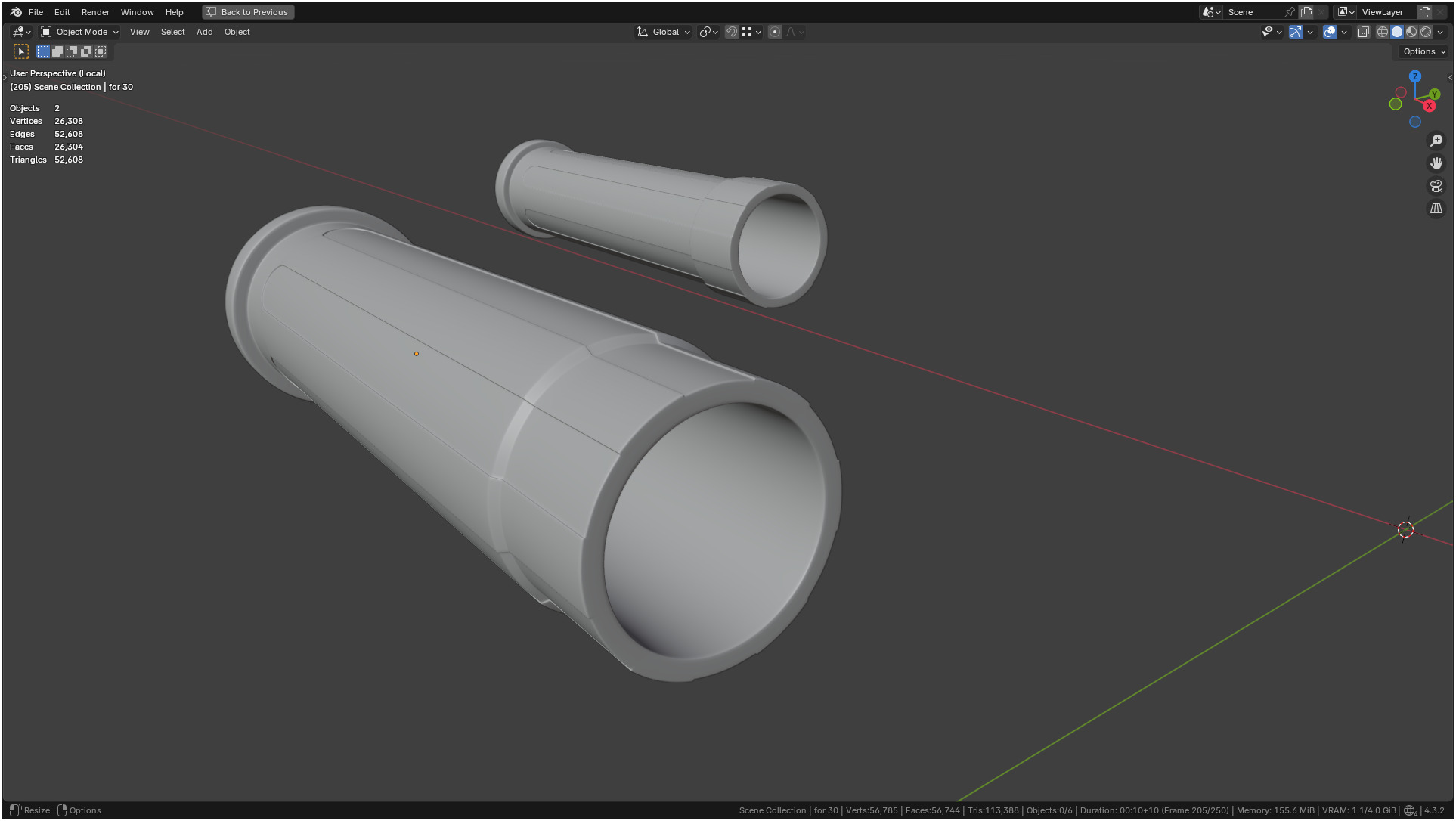Insulin Syringe 03 mL 3D model_51
