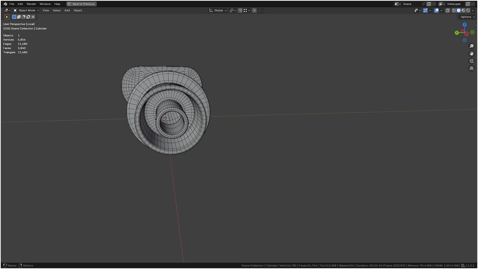 Insulin Syringe 03 mL 3D model_23