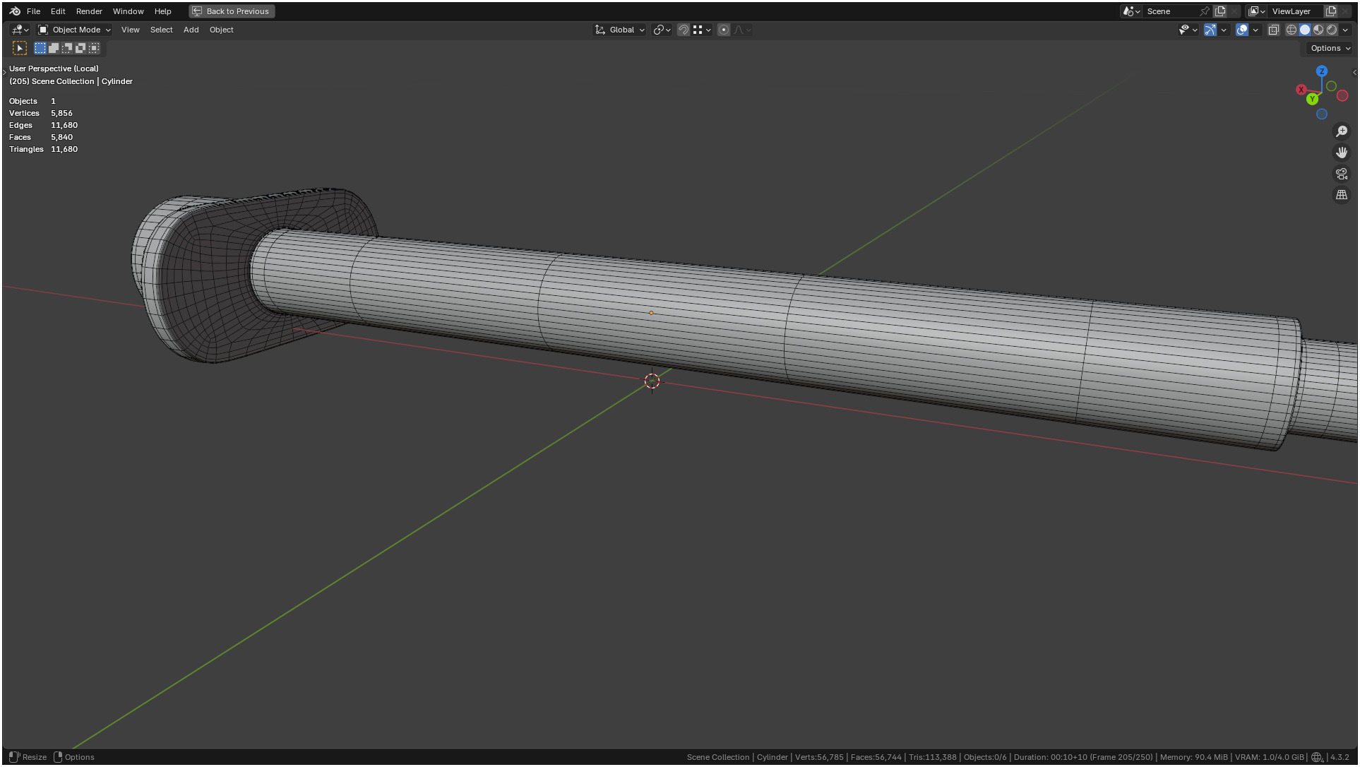 Insulin Syringe 03 mL 3D model_22