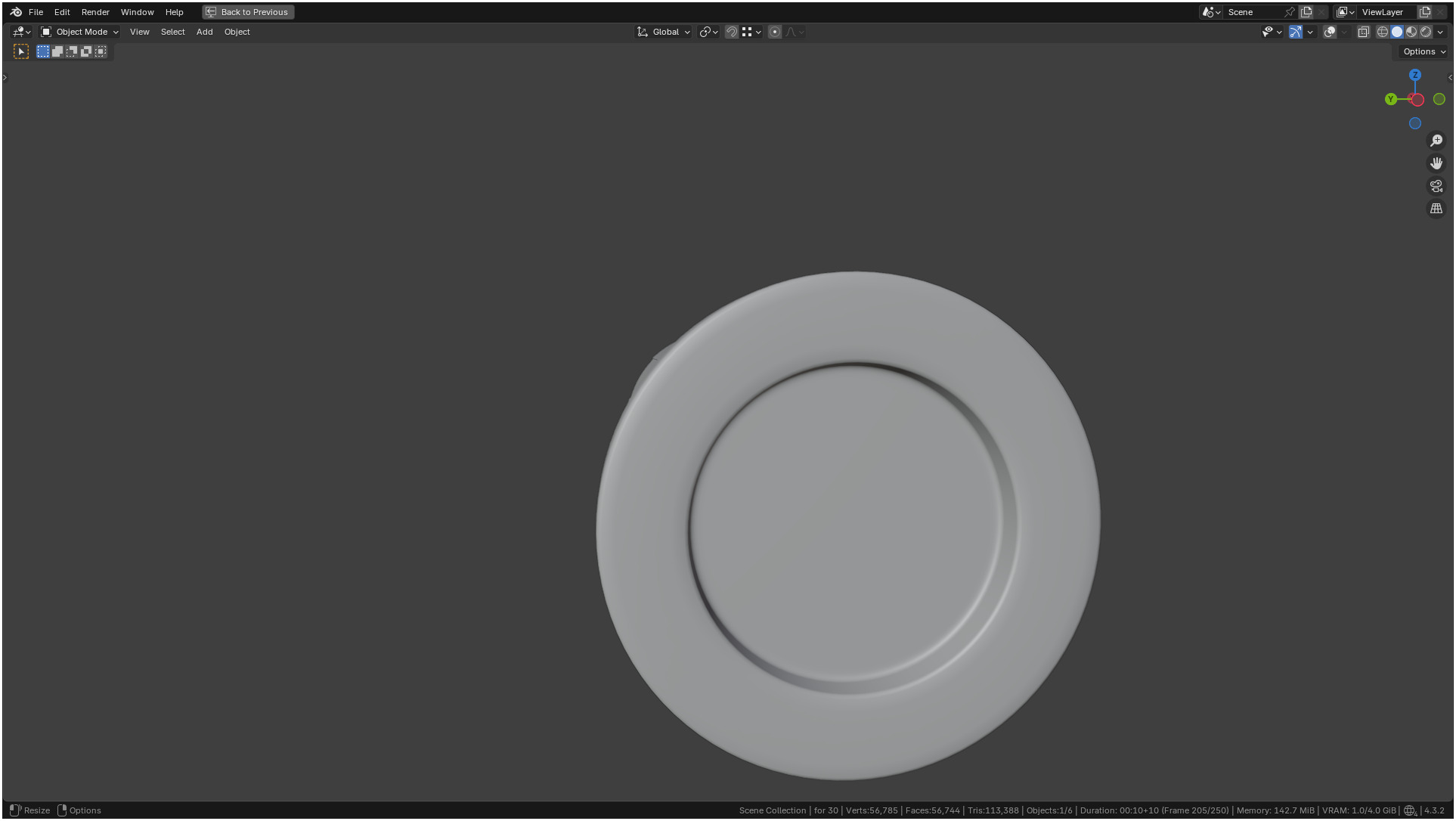 Insulin Syringe 03 mL 3D model_8
