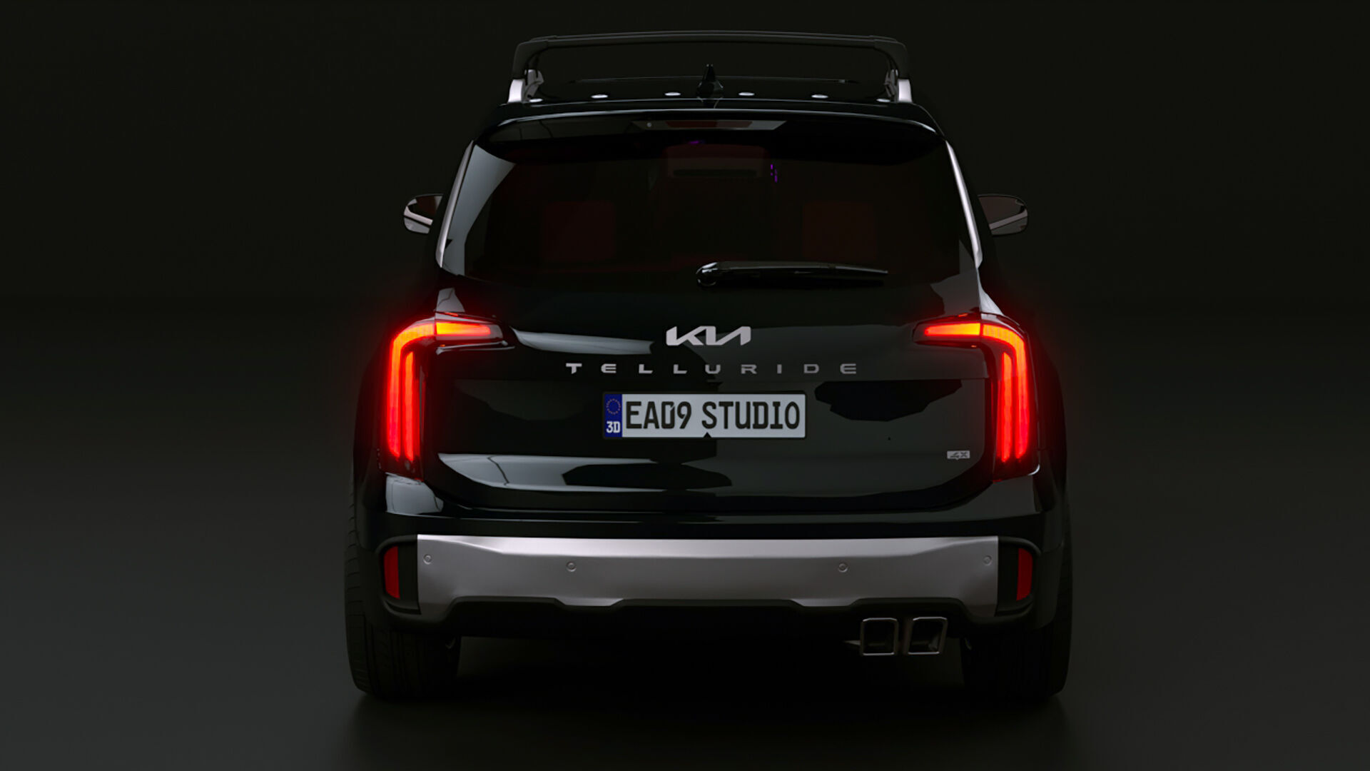 2025 Kia Telluride S 3D model_6