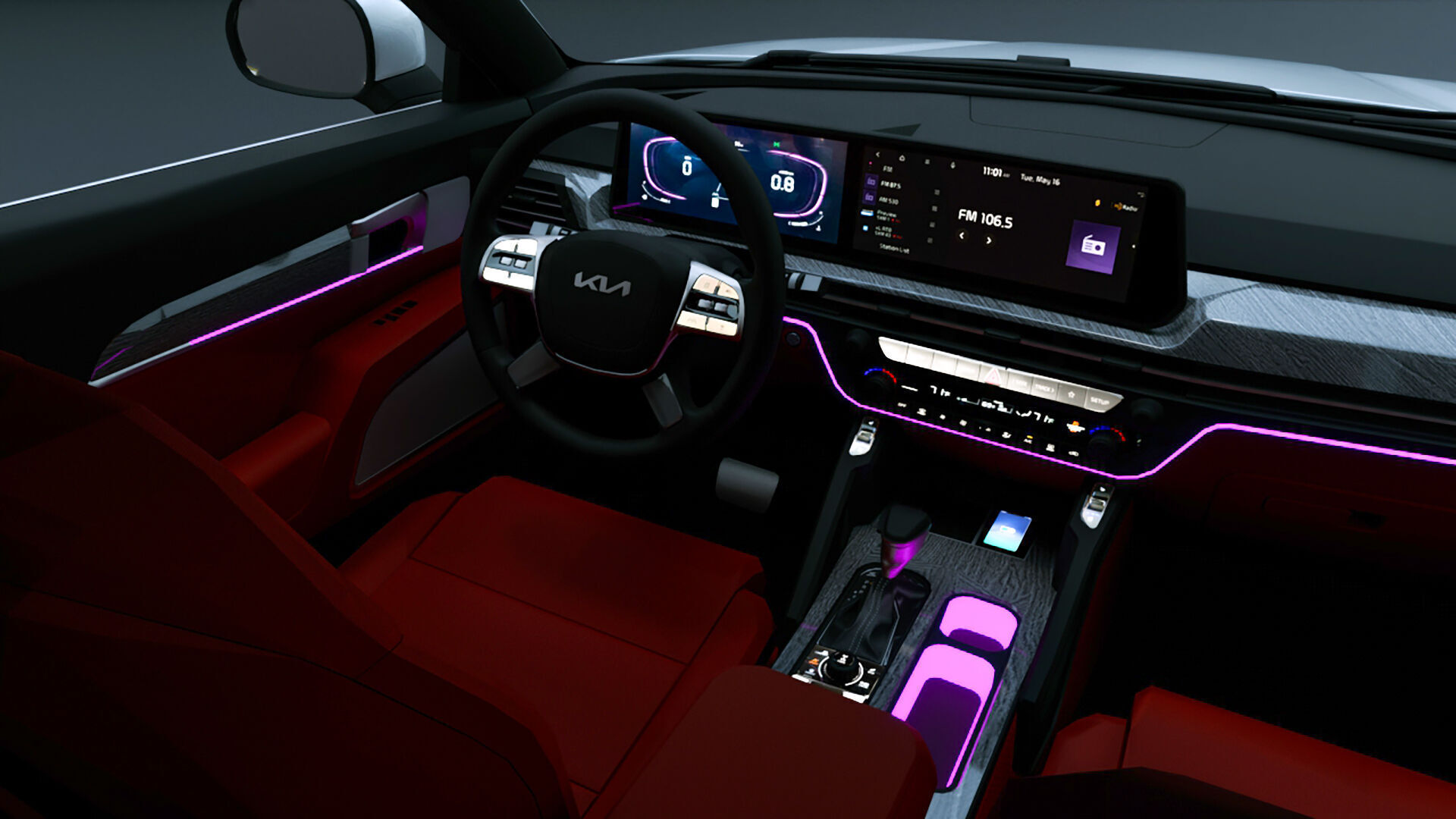 2025 Kia Telluride S 3D model_4