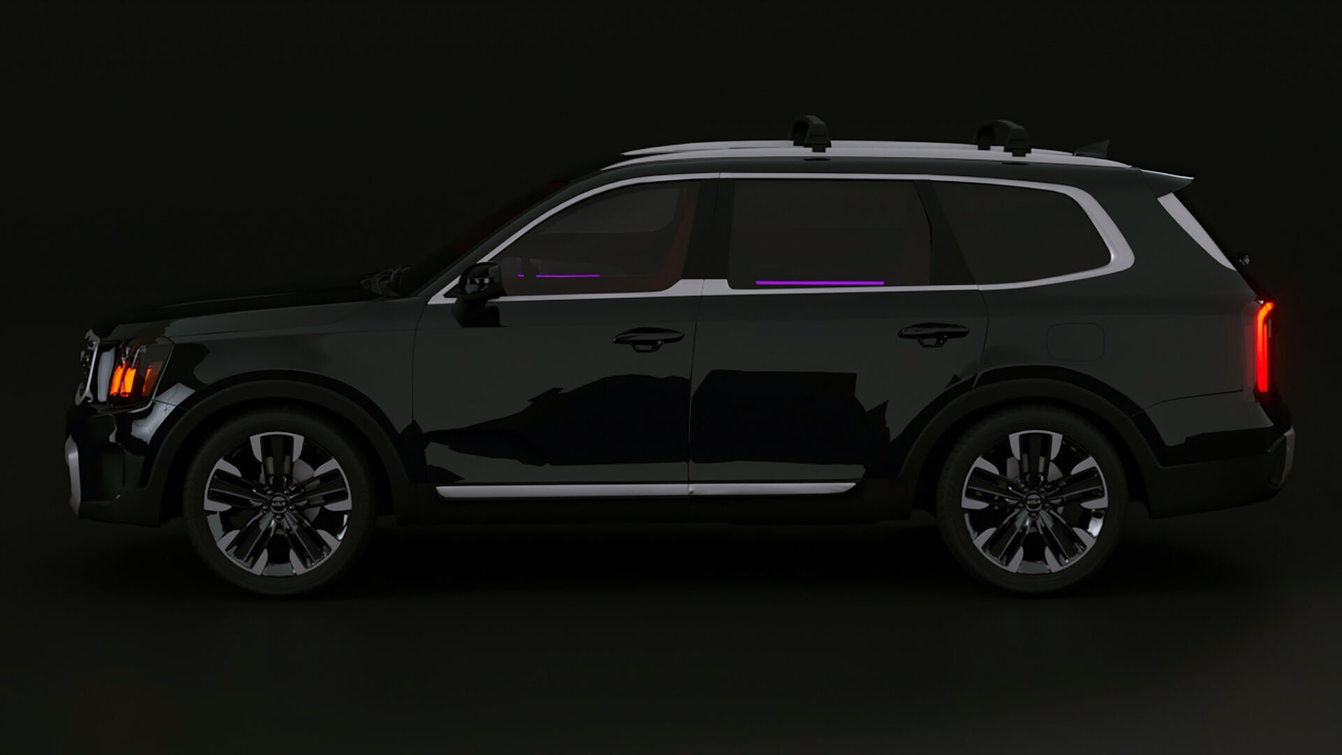 2025 Kia Telluride S 3D model_7